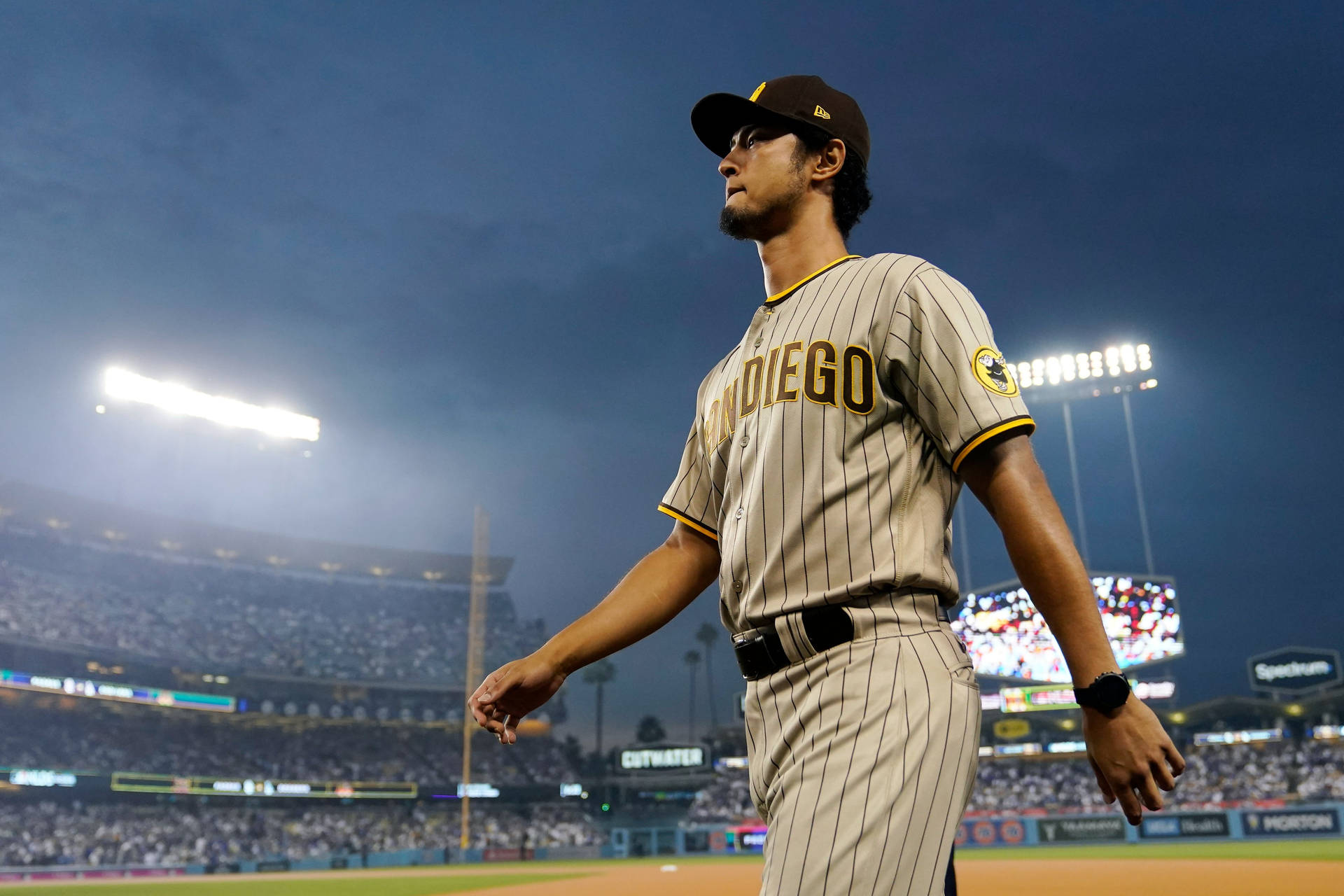 Yu Darvish From Below Background