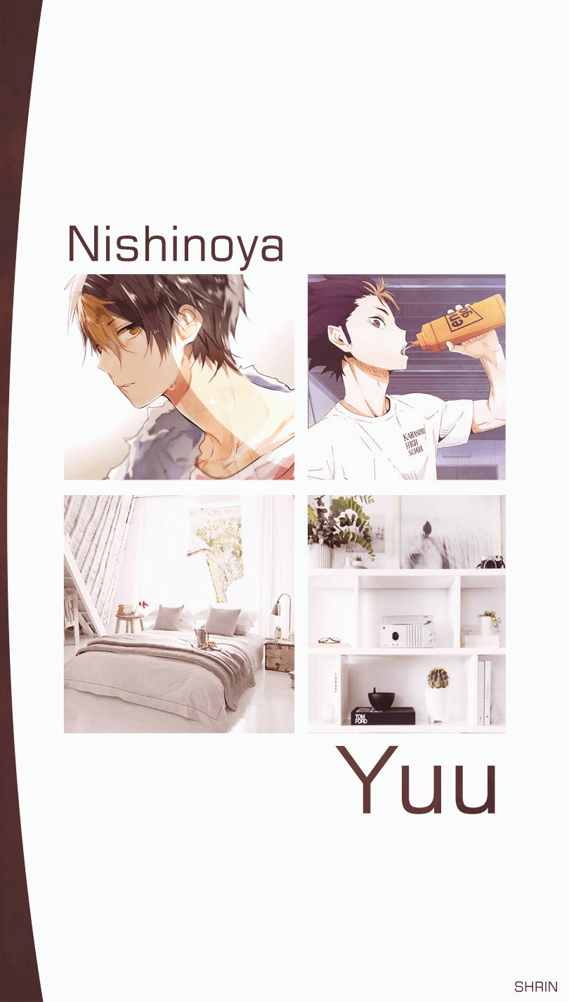 Yu Nishinoya White Bedroom Aesthetic Background