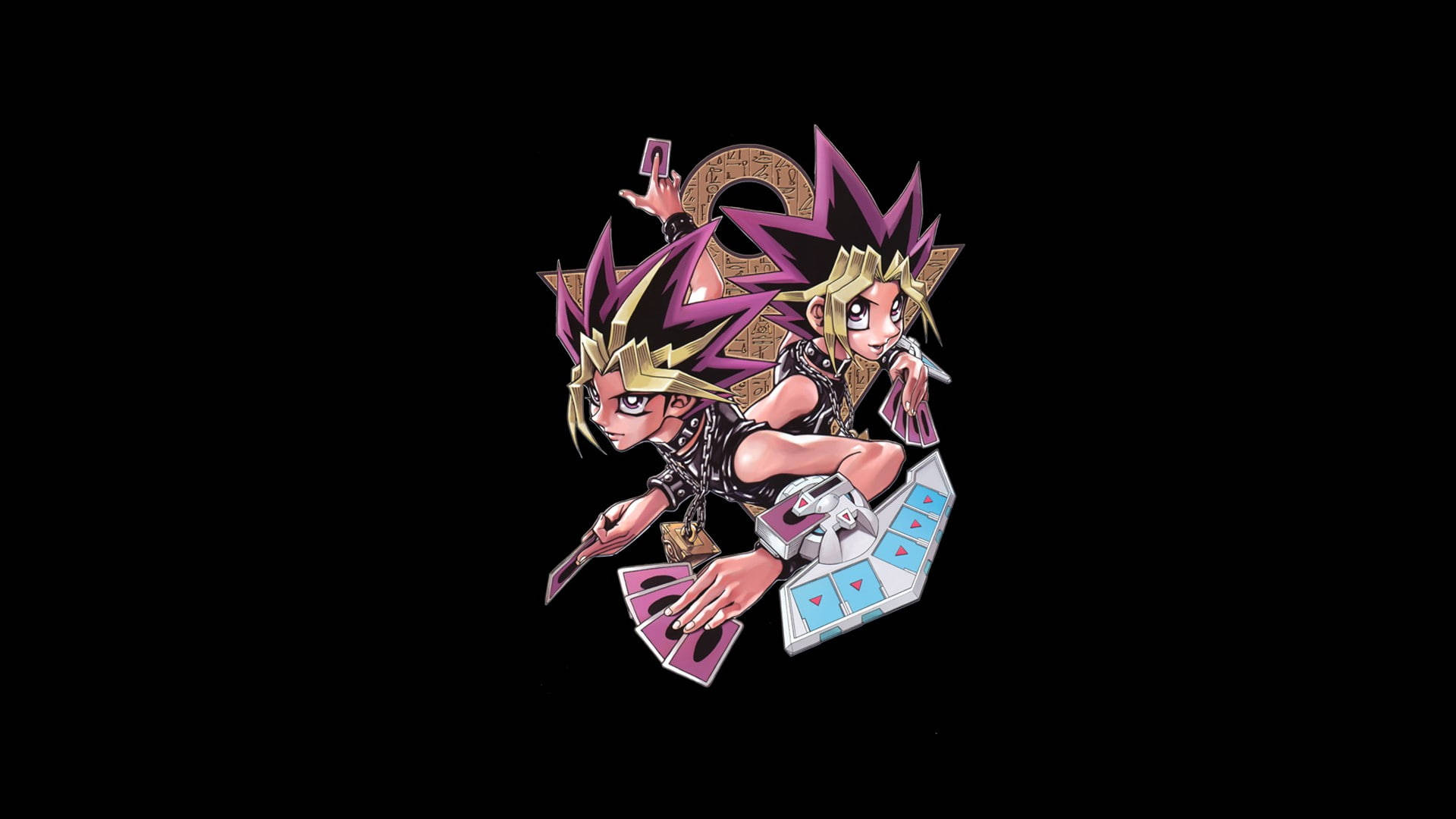 Yugi Mutou Cards Yu Gi Oh Background