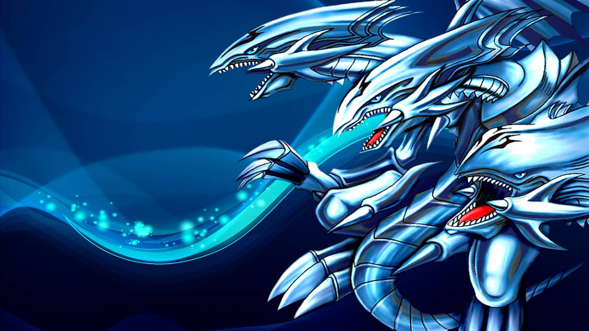 Yugioh Blue Dragon Art Background