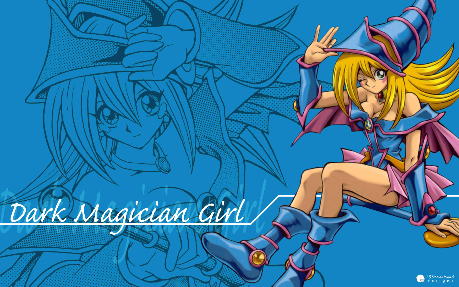 Yugioh Dark Magician Girl Background