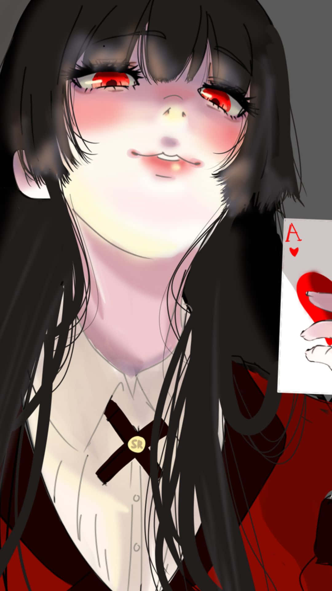 Yumeko Jabami – The Alluring Gambler Background