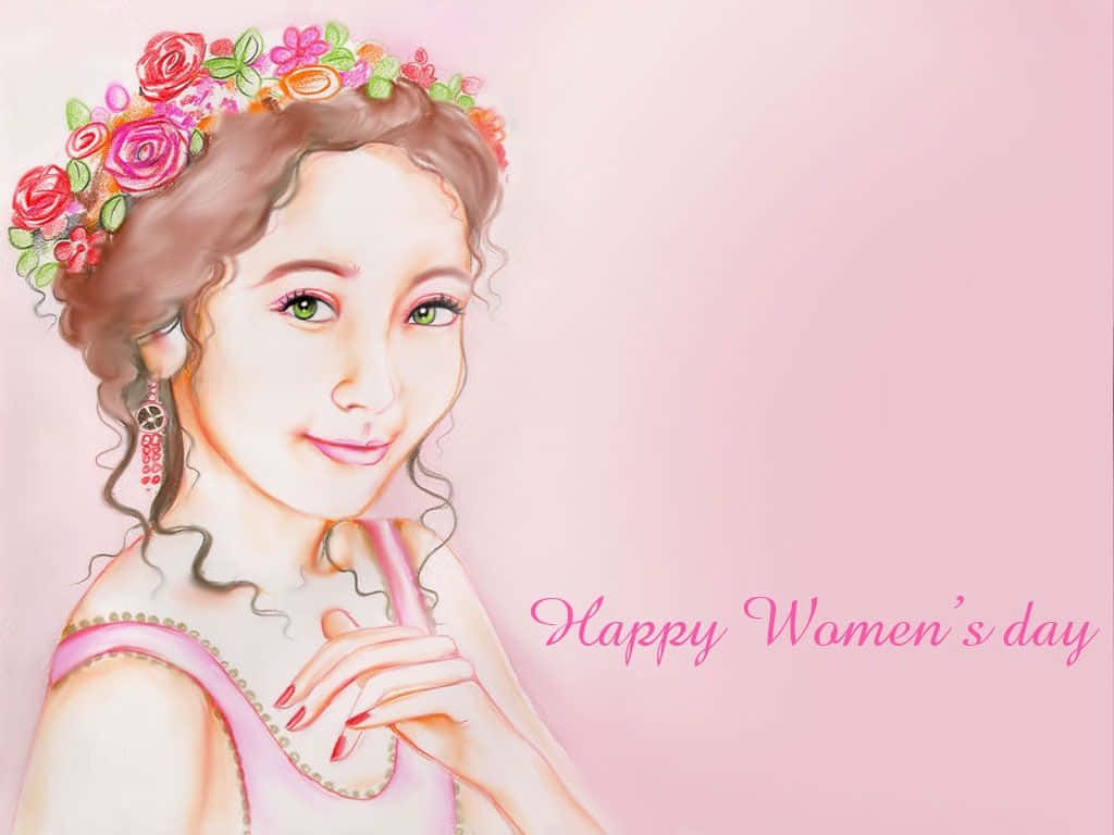 Yun Hi Happy Womens Day Art Background