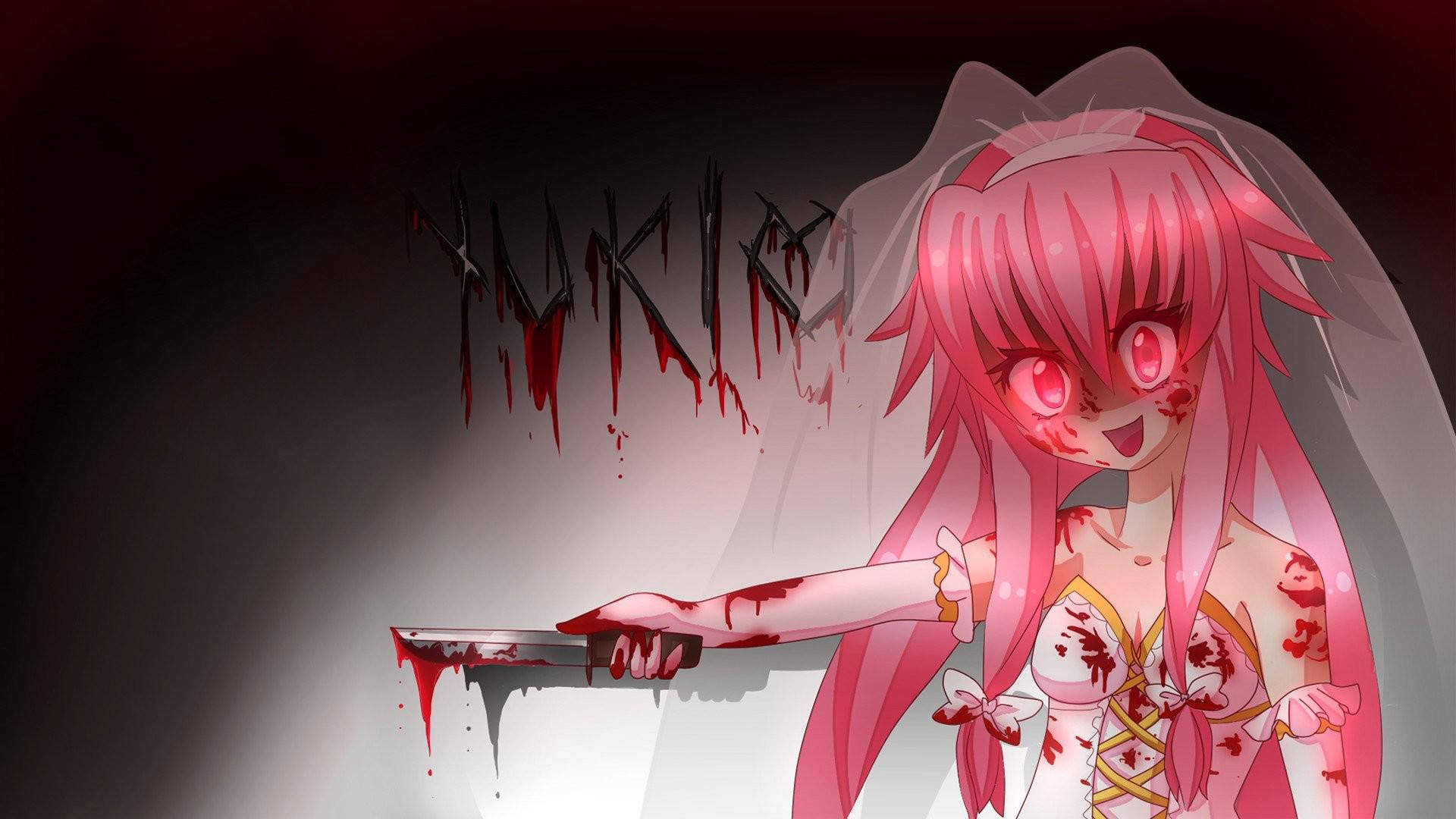 Yuno Gasai Blood Yuki