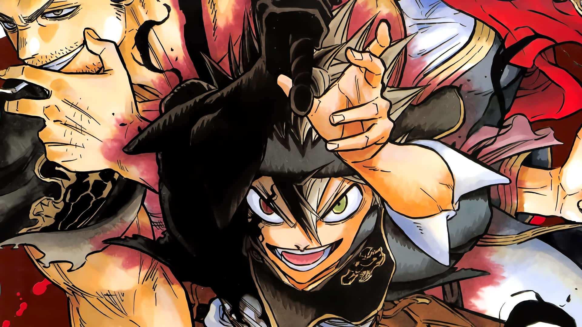 Yuno, The Magic Prodigy Of Black Clover Background
