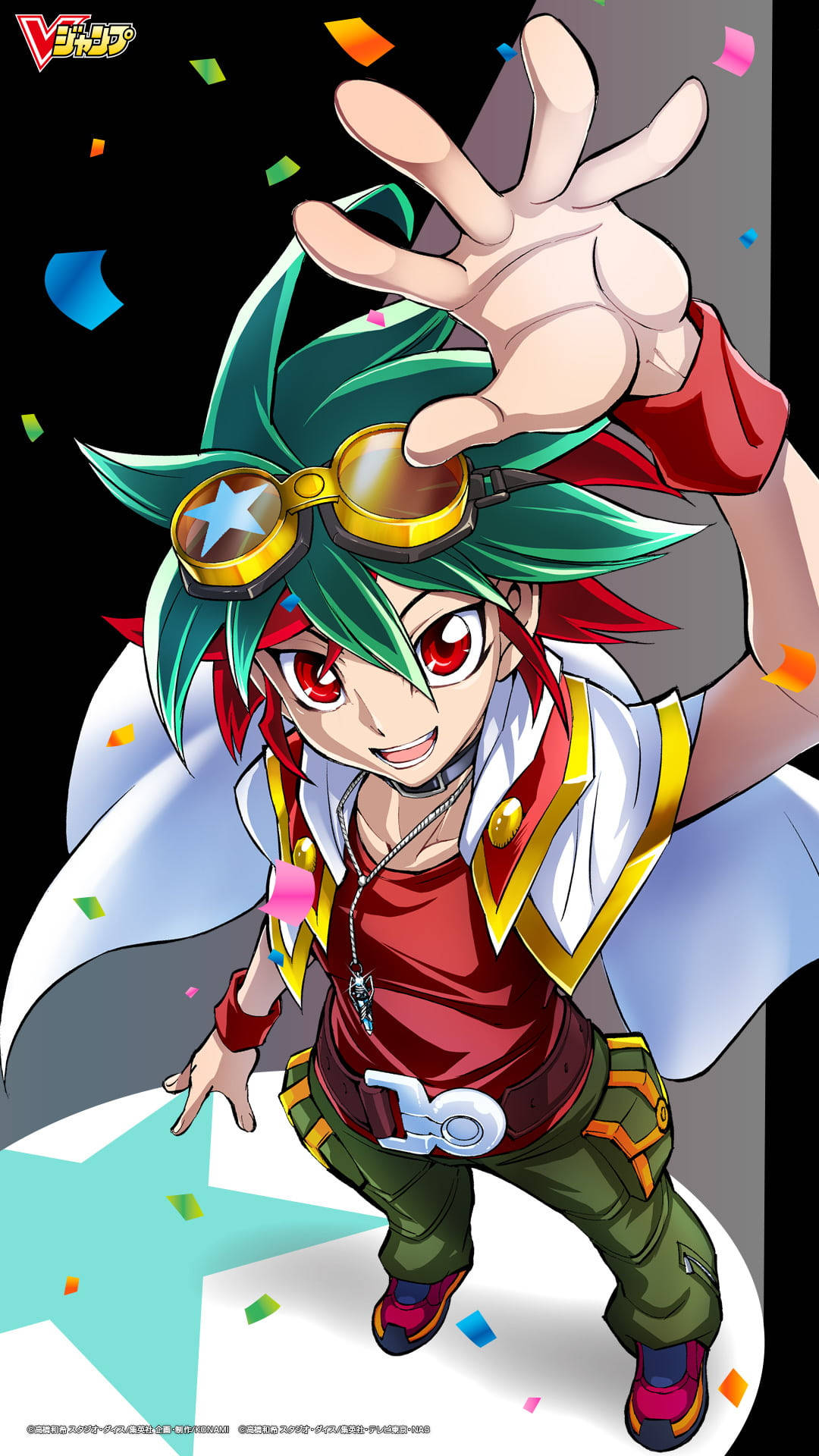 Yuya Sakaki Poster Yu Gi Oh Background