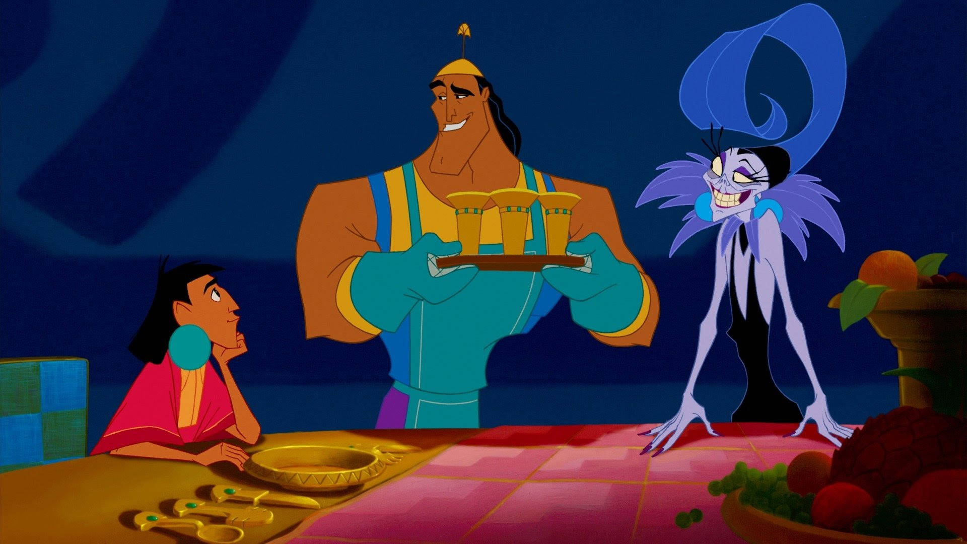 Yzma Kronk Kuzco The Emperors New Groove Background