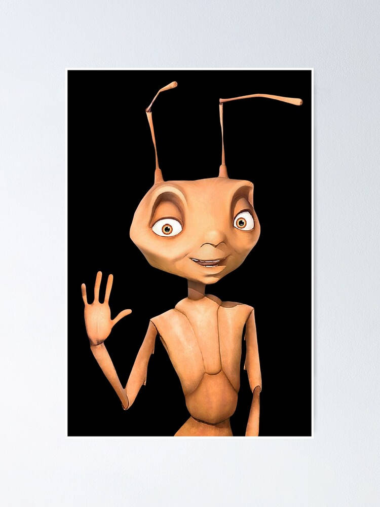 Z In Black Frame Antz Background