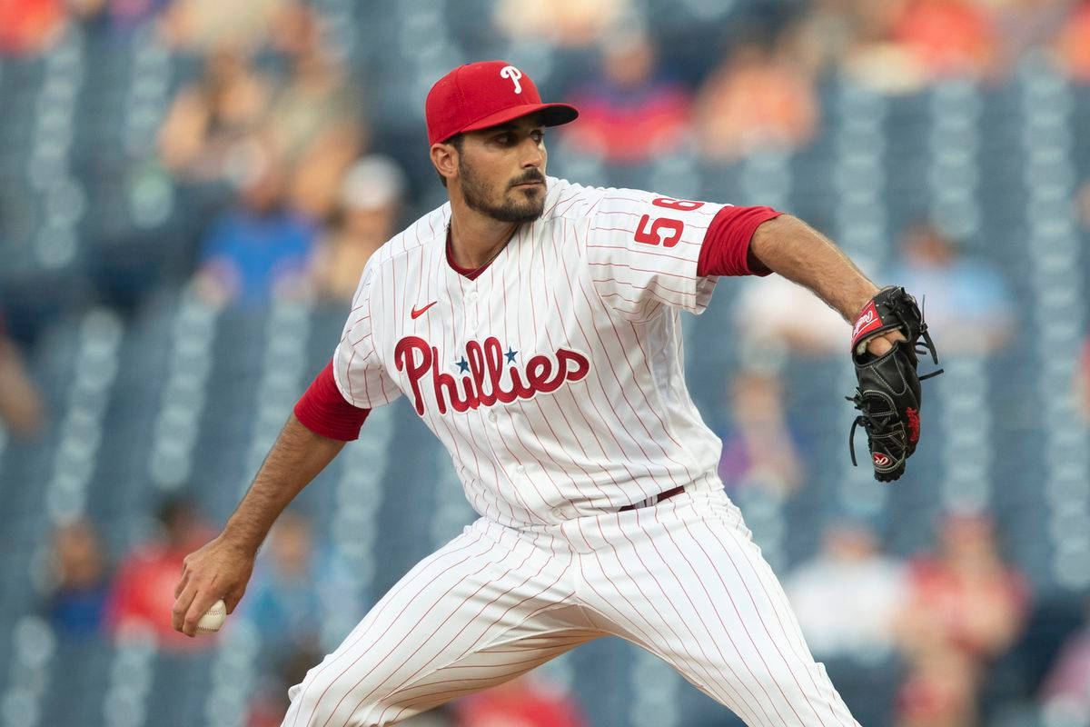 Zach Eflin Pitching Stance Background