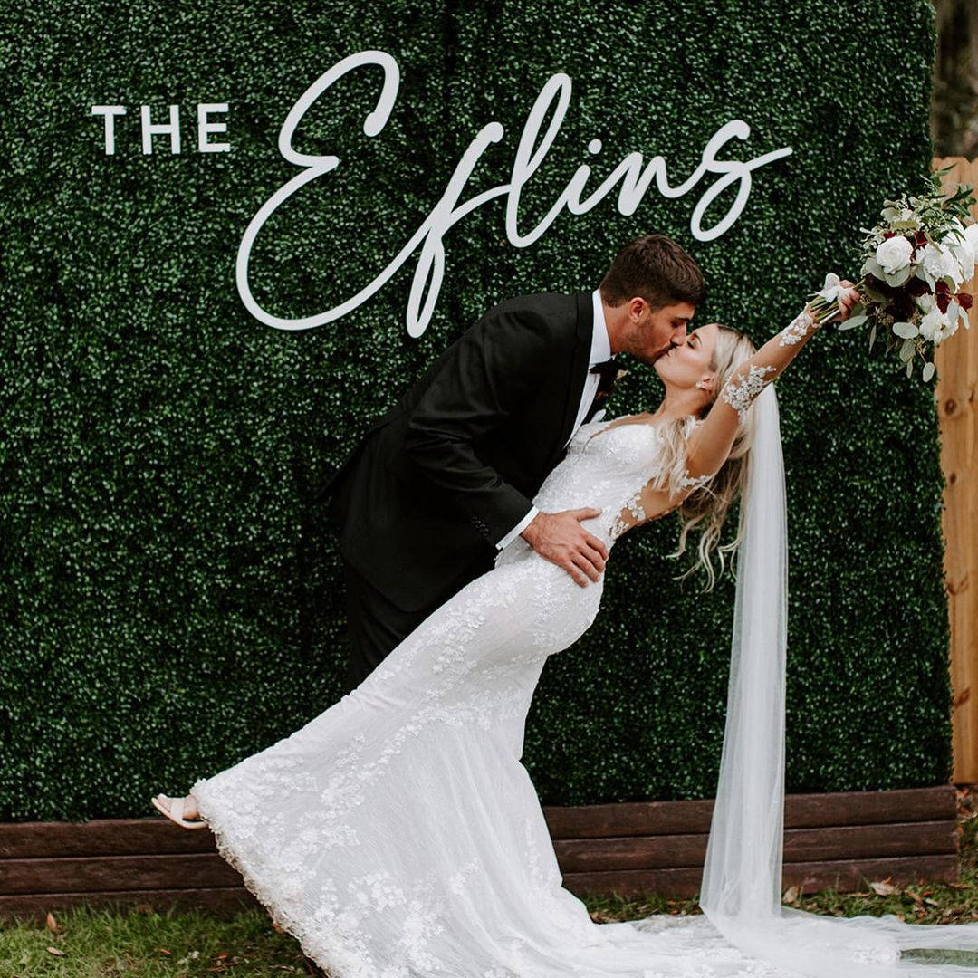 Zach Eflin Wedding Background