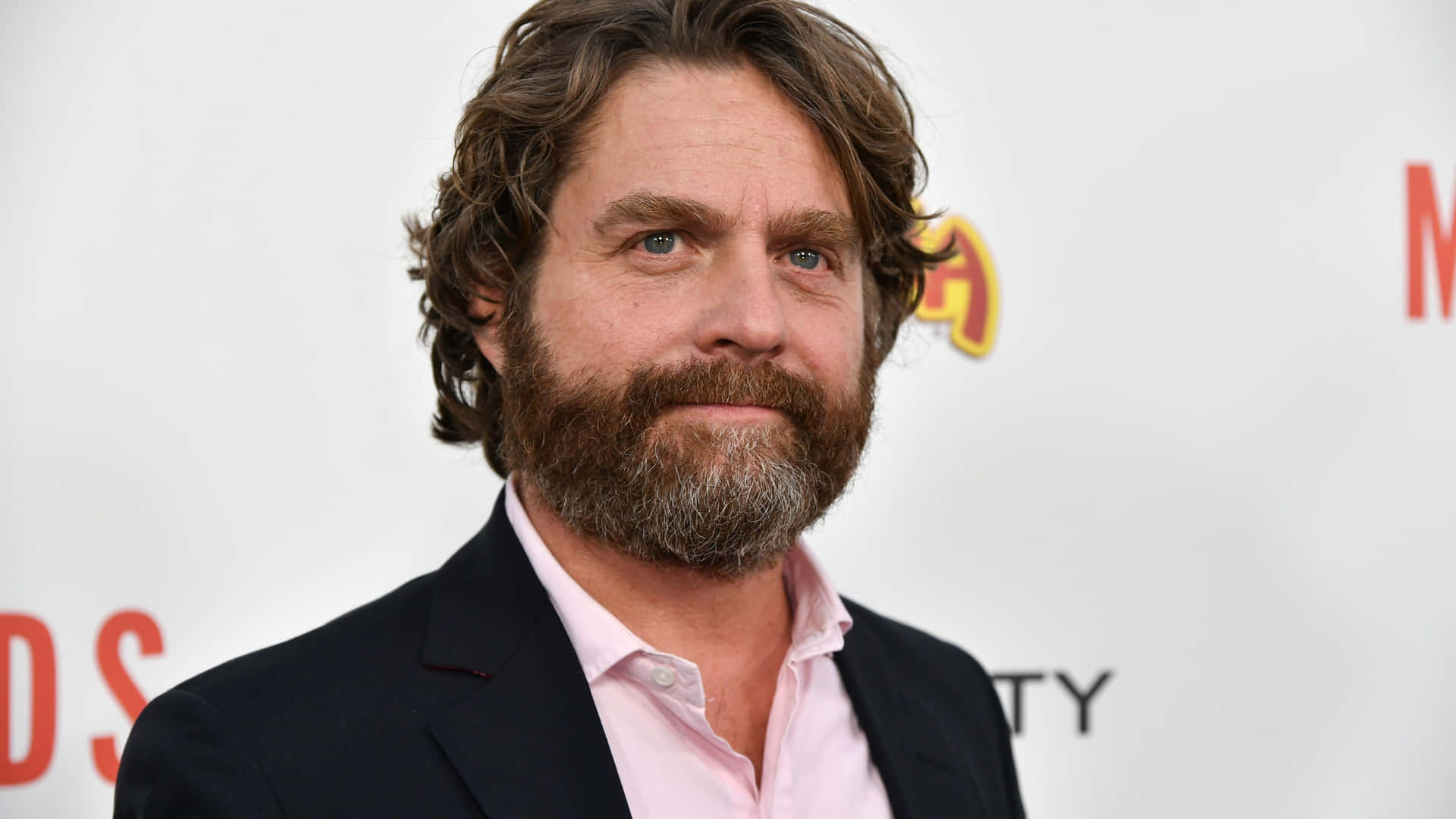 Zach Galifianakis At The 2019 Golden Globe Awards