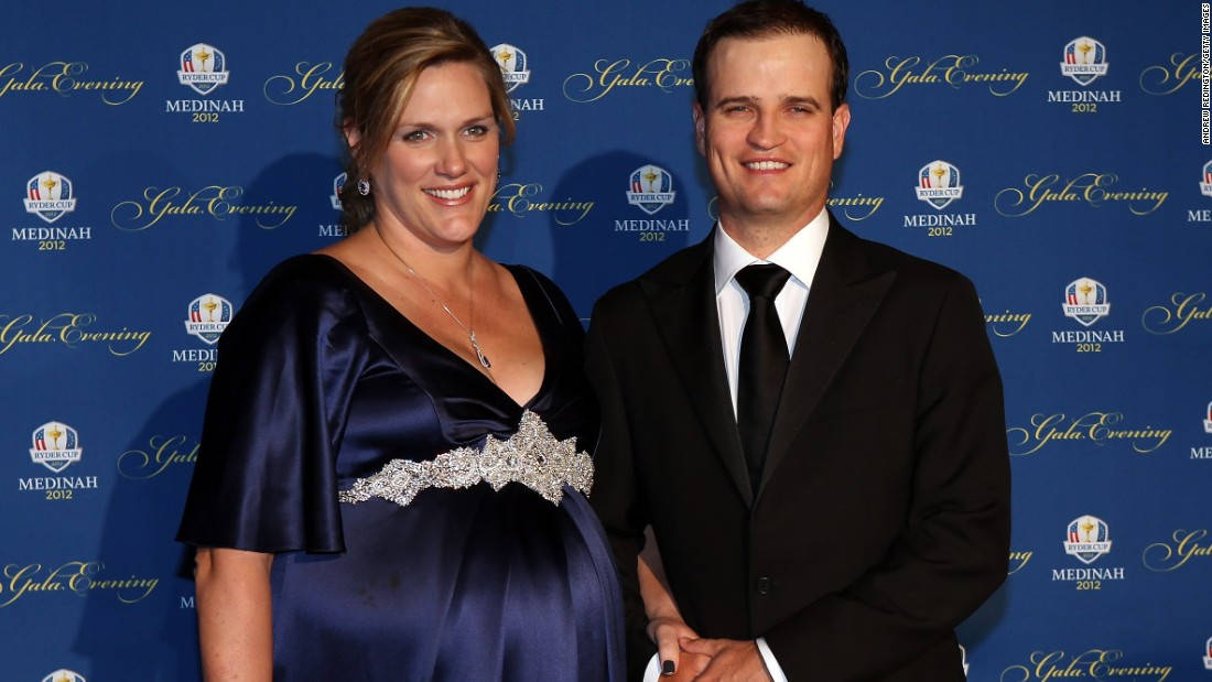 Zach Johnson And Pregnant Wife Background