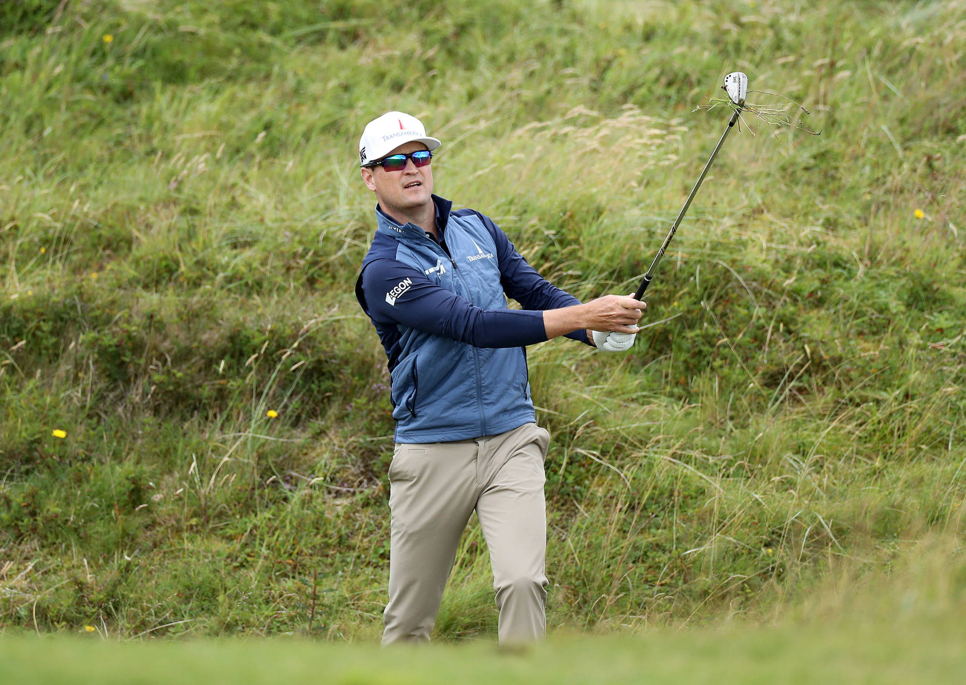 Zach Johnson Grass Field Background