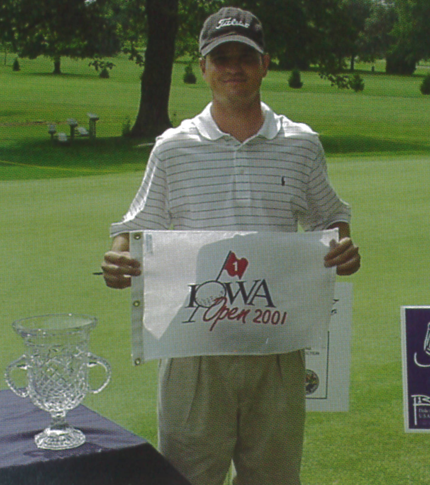 Zach Johnson Iowa Open 2001 Background