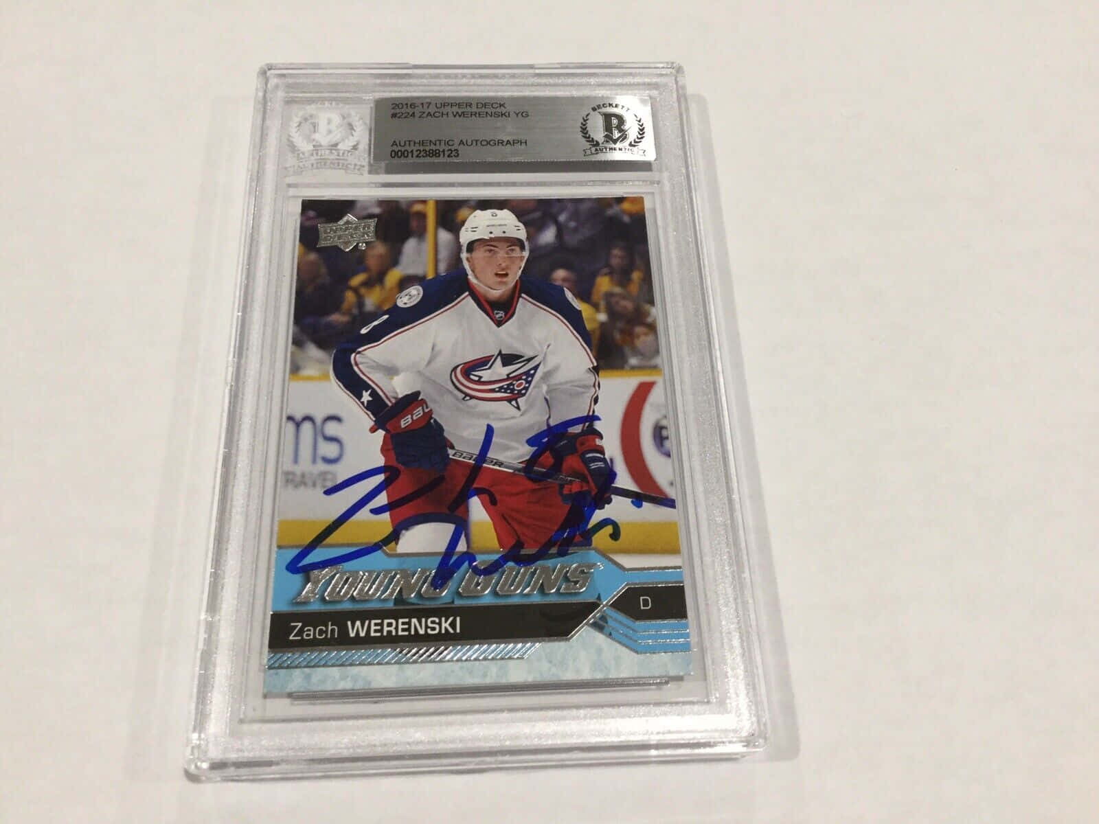 Zachary Werenski Autograph