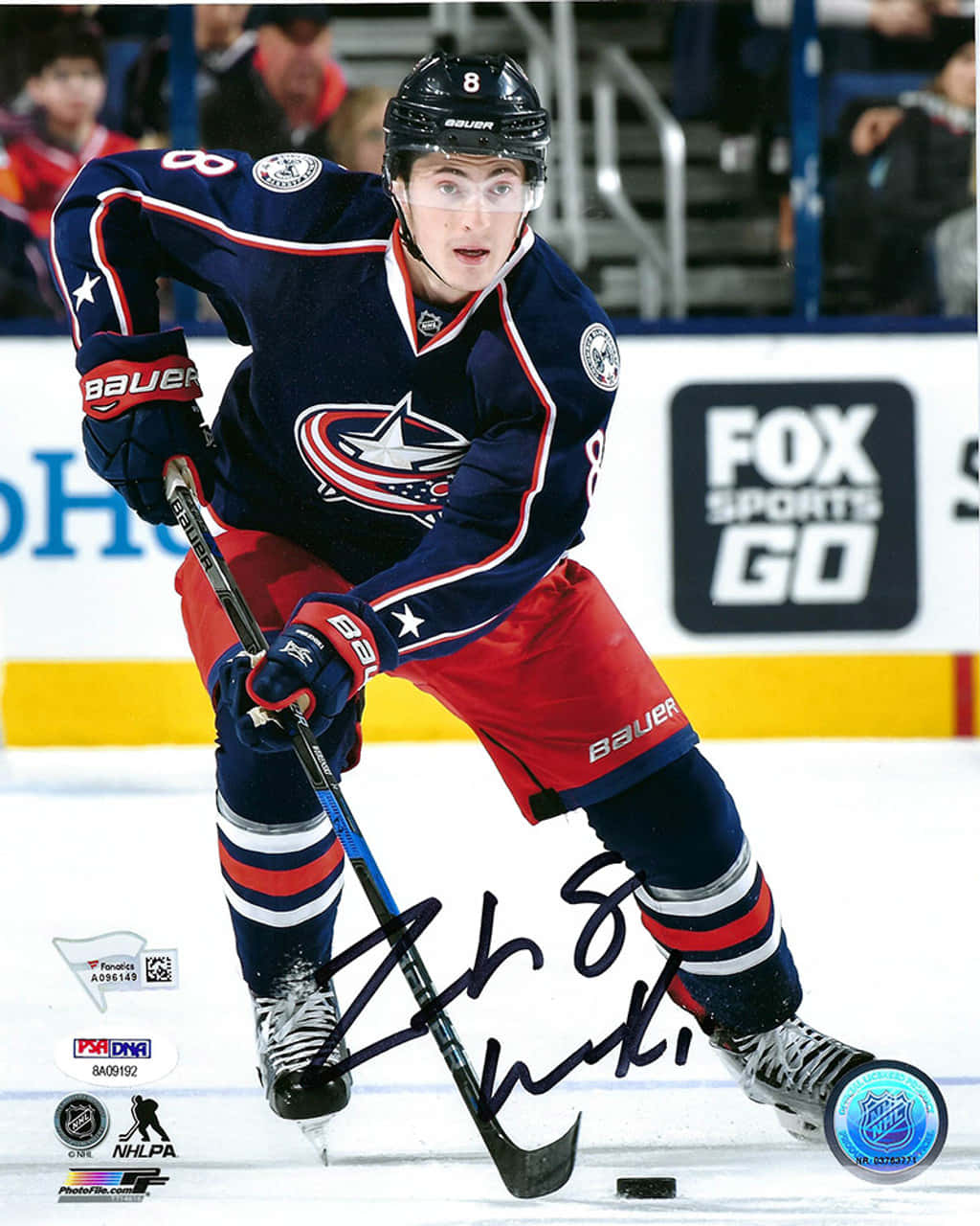 Zachary Werenski Poster Autograph