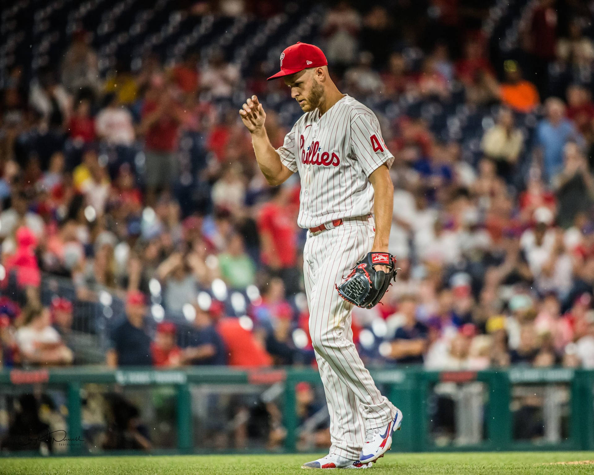 Zack Wheeler Slow Walk Background