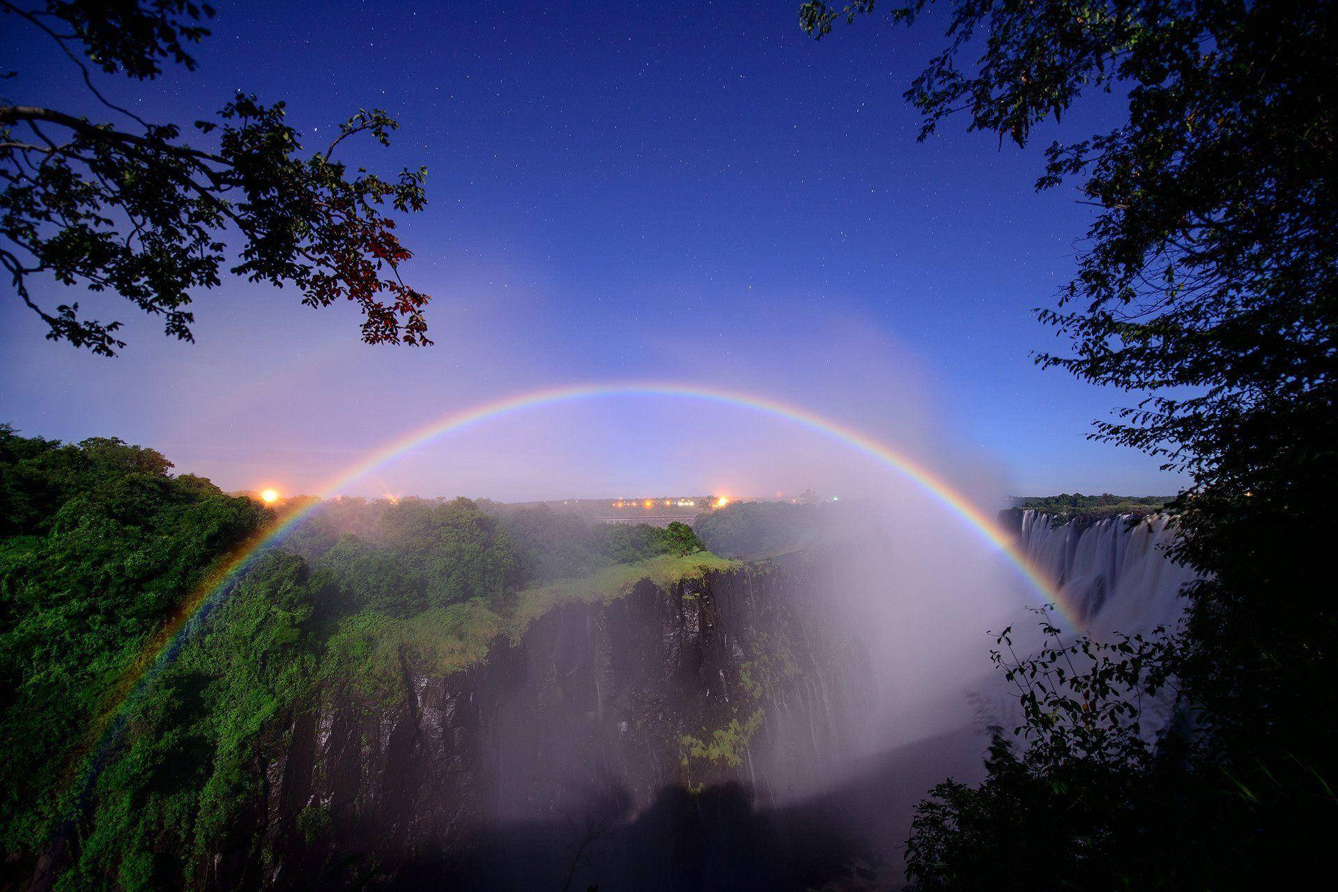 Zambia Rainbow Night Sky