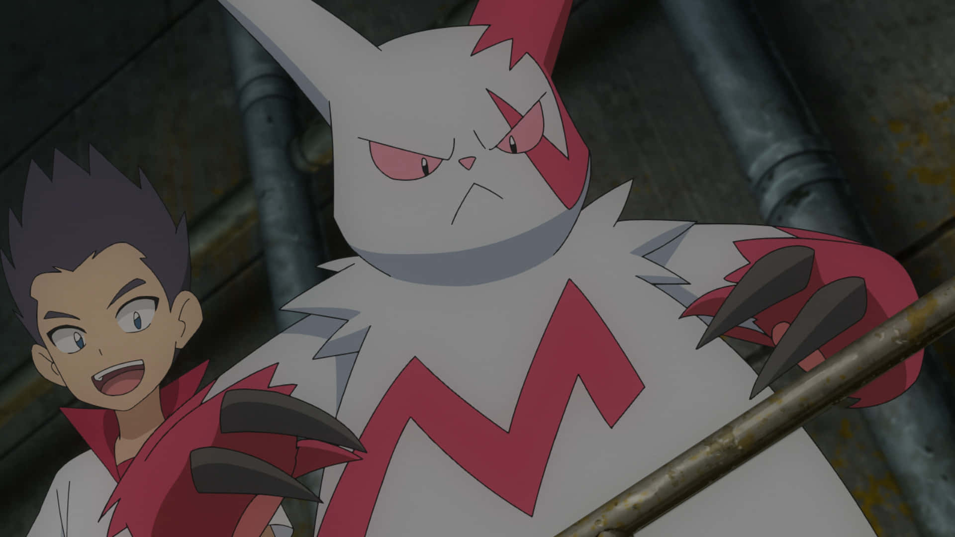 Zangoose With A Man