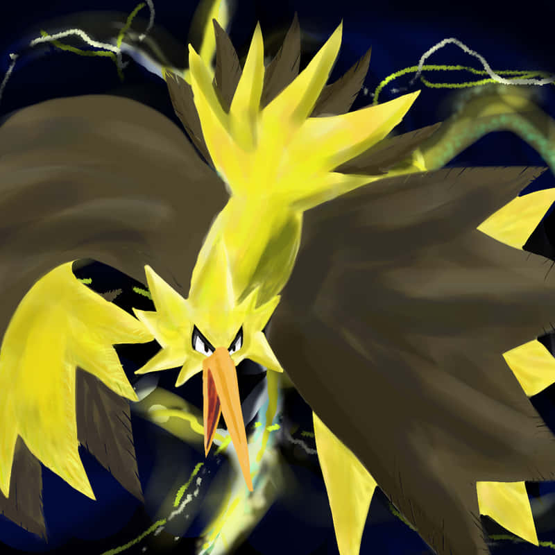 Zapdos Flying Attack Background