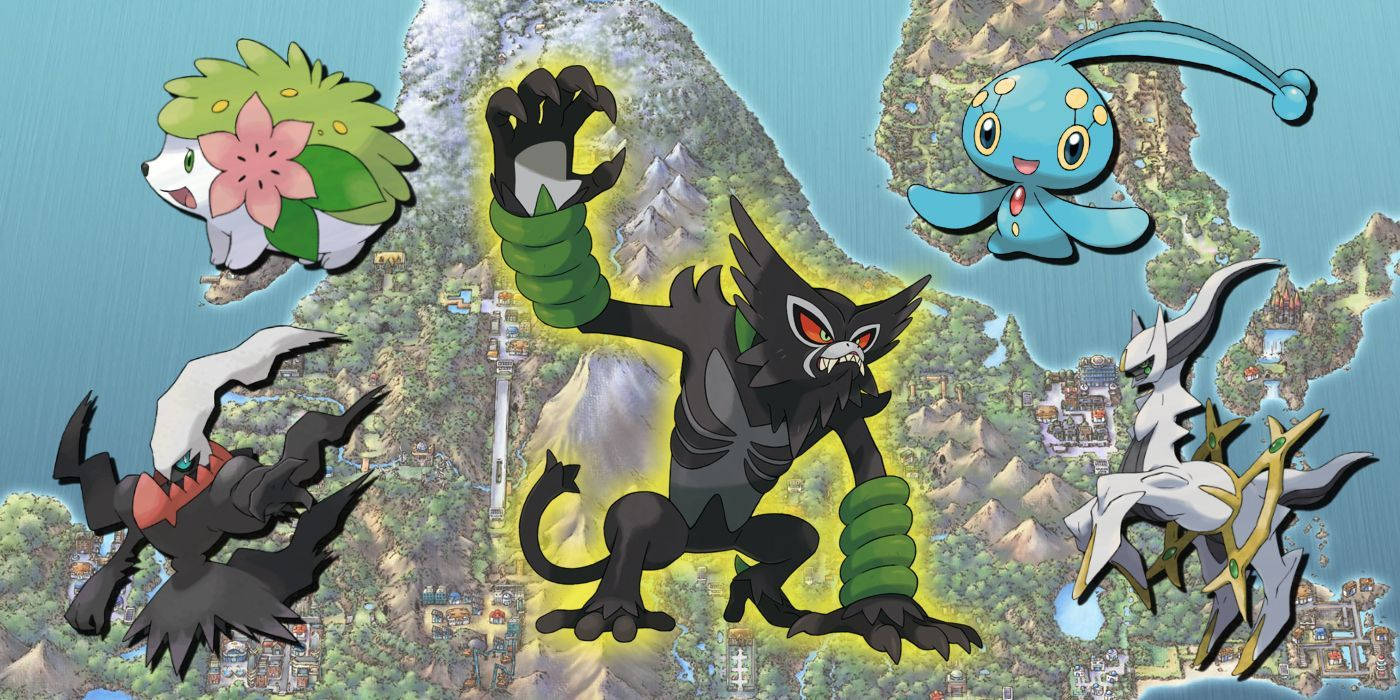 Zarude With Other Pokémon Species