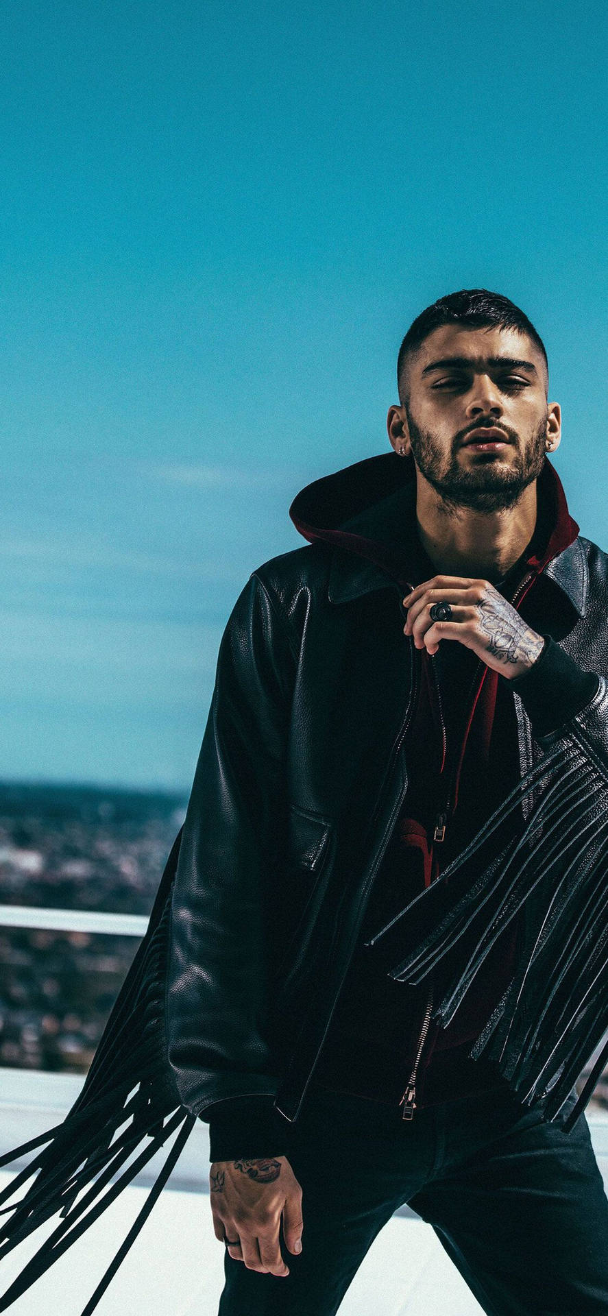 Zayn Iphone Elle Uk Article Background