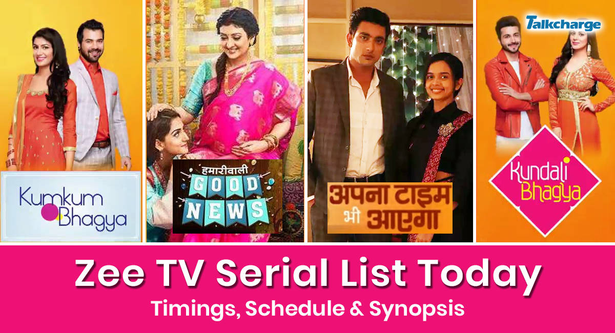 Zee Tv Popular Serial Lineup Background