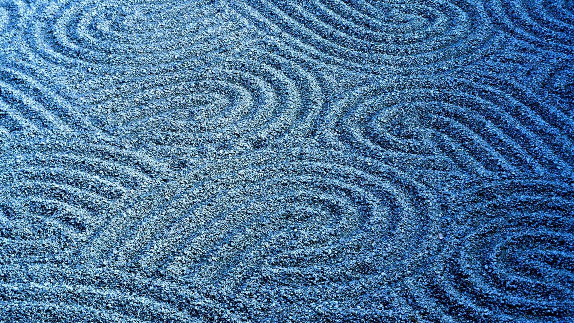 Zen Garden Sand Blue Pc Background