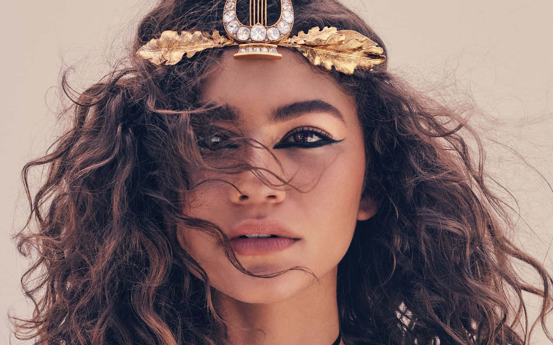 Zendaya Close Up Hd Background