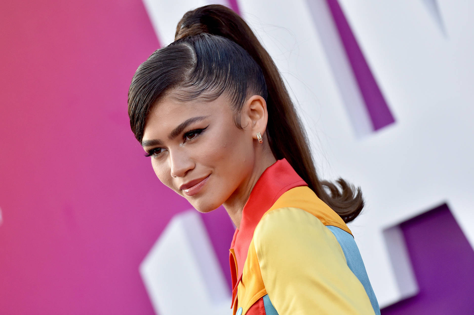 Zendaya Space Jam Premiere Background