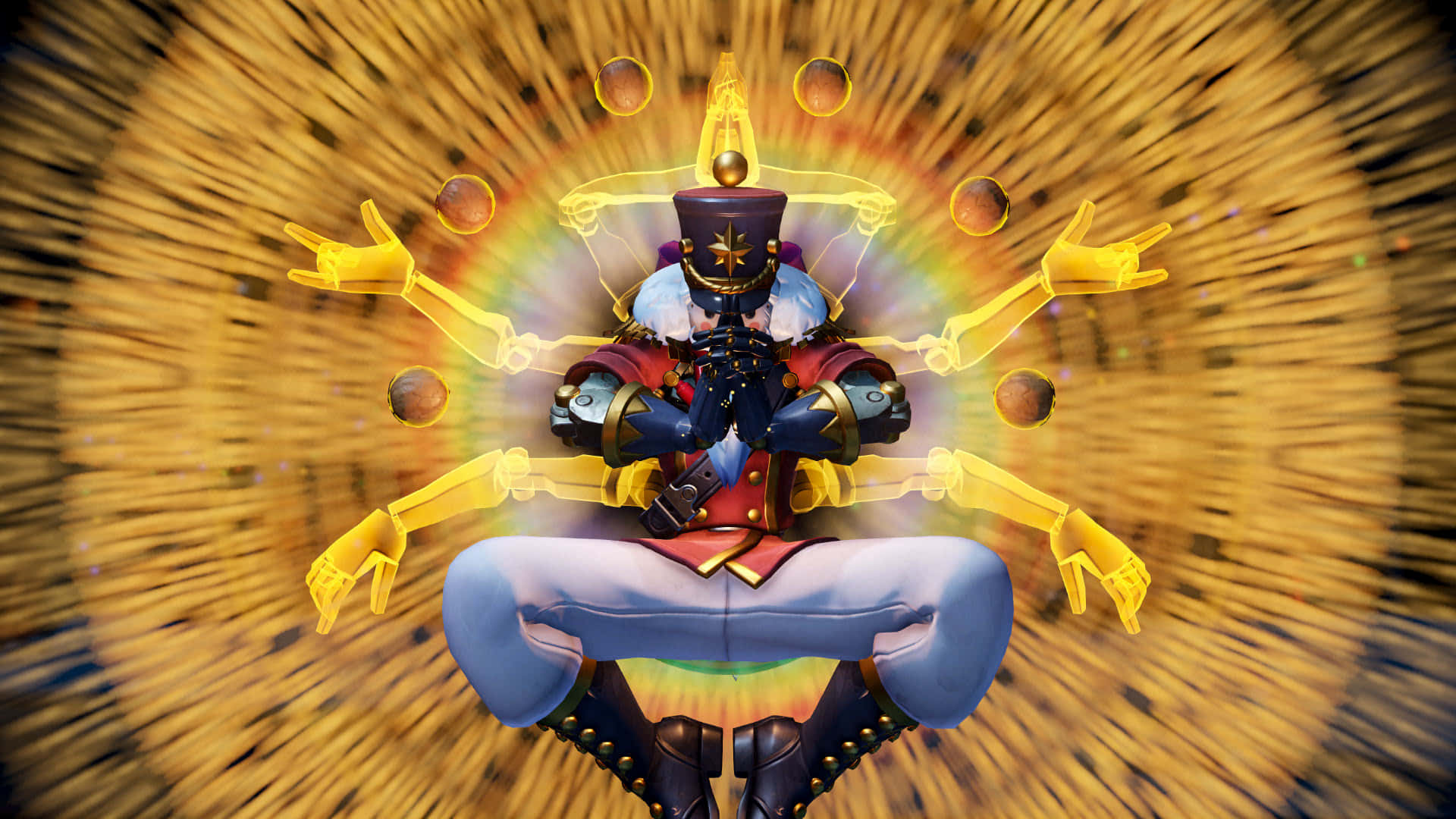 Zenyatta Golden Throne Background