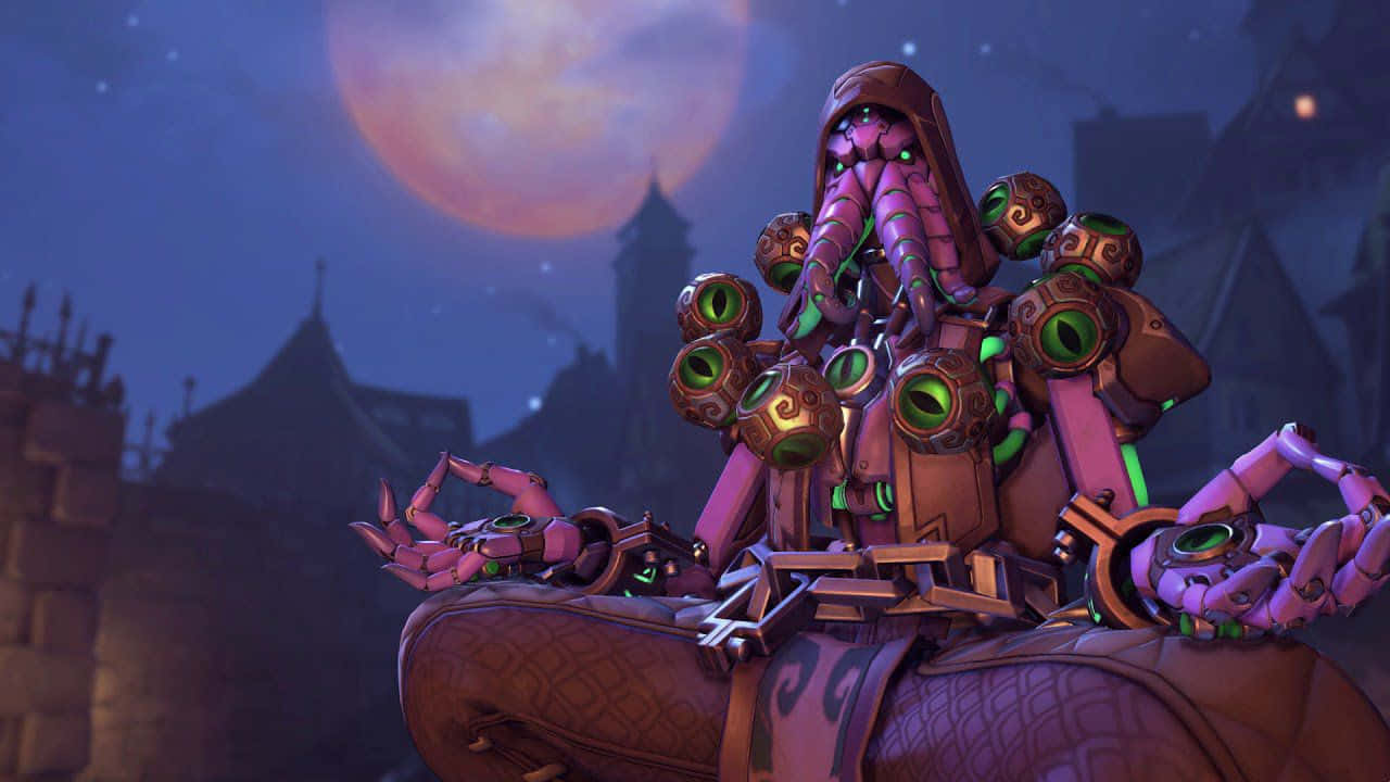 Zenyatta Purple Skin Background