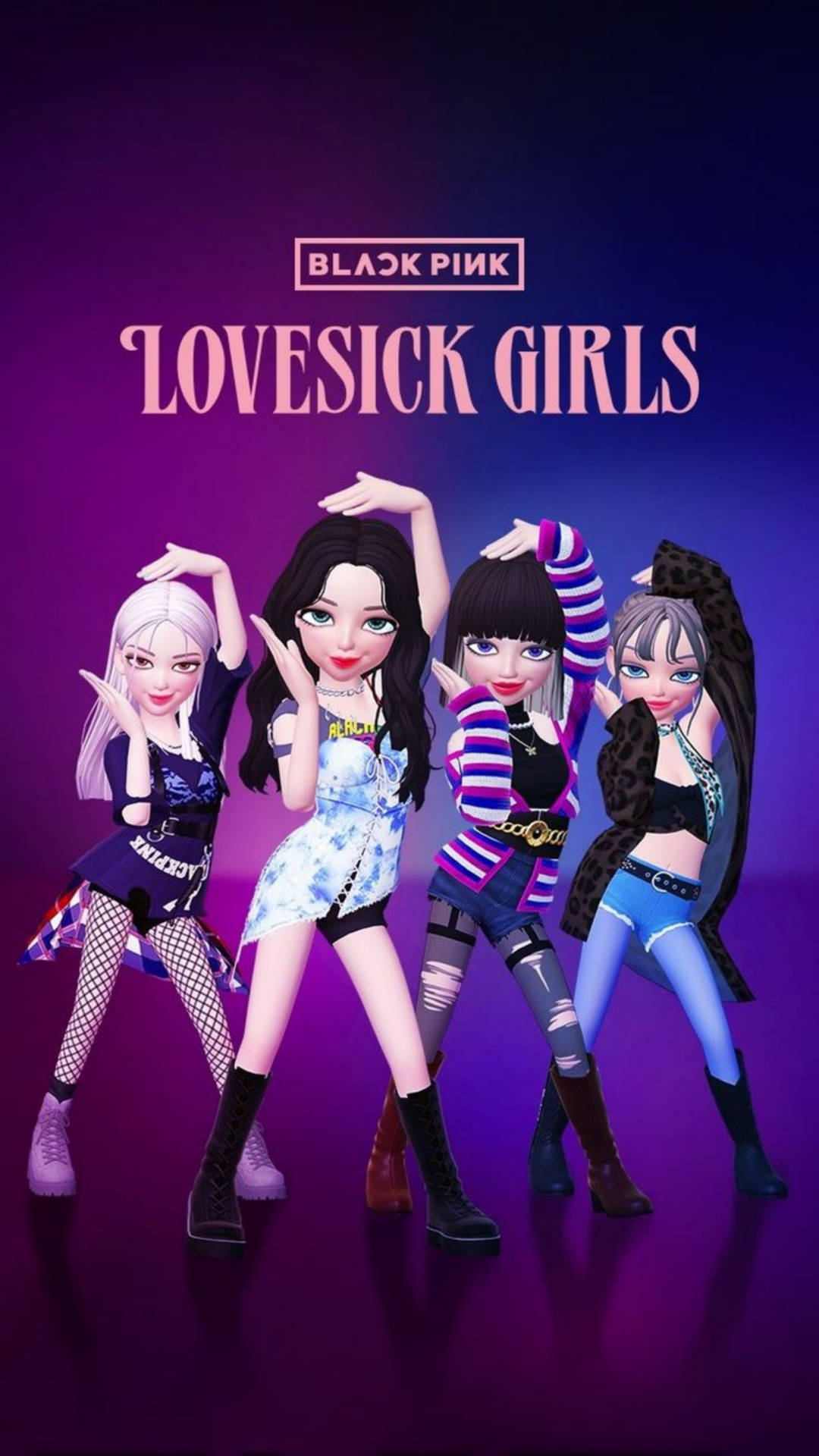 Zepeto Blackpink Love Sick Girls Background