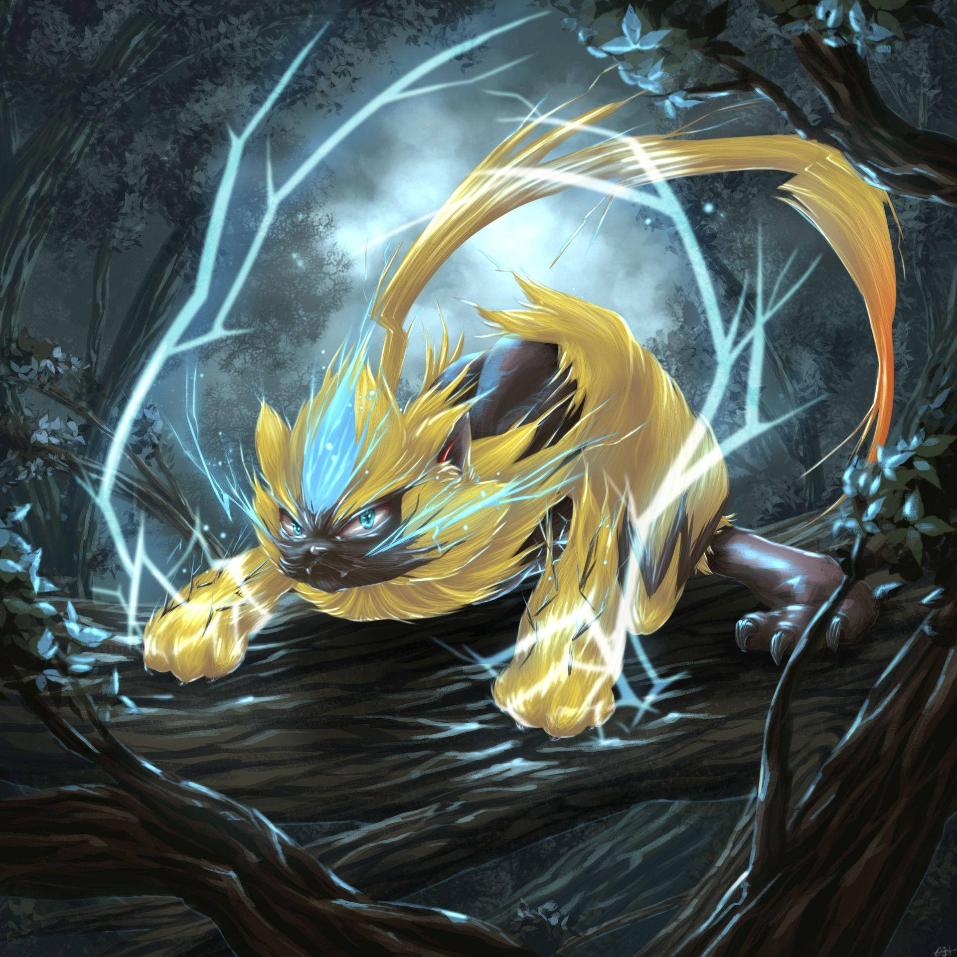 Zeraora Electric On Branch