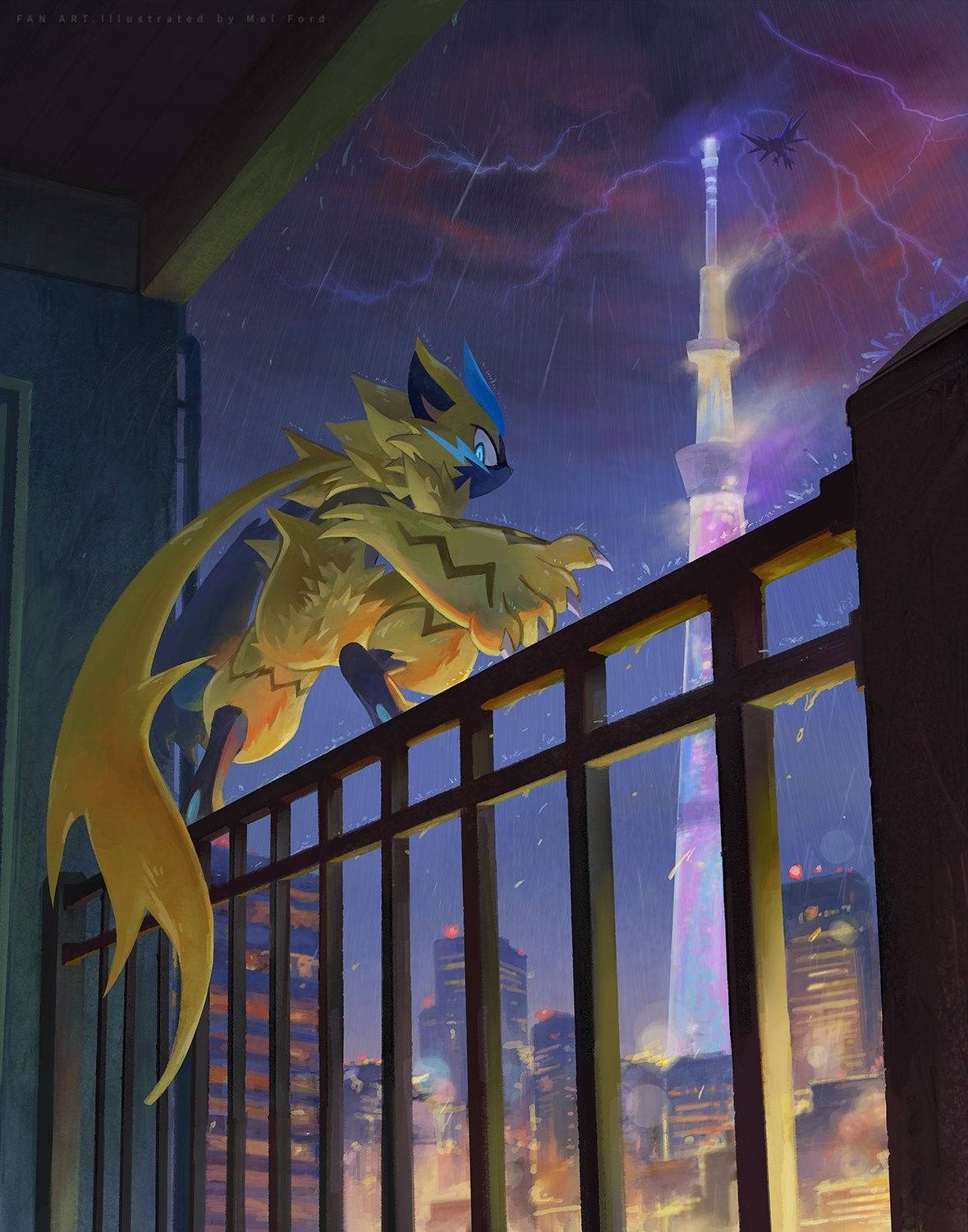 Zeraora Tokyo Sky Tree