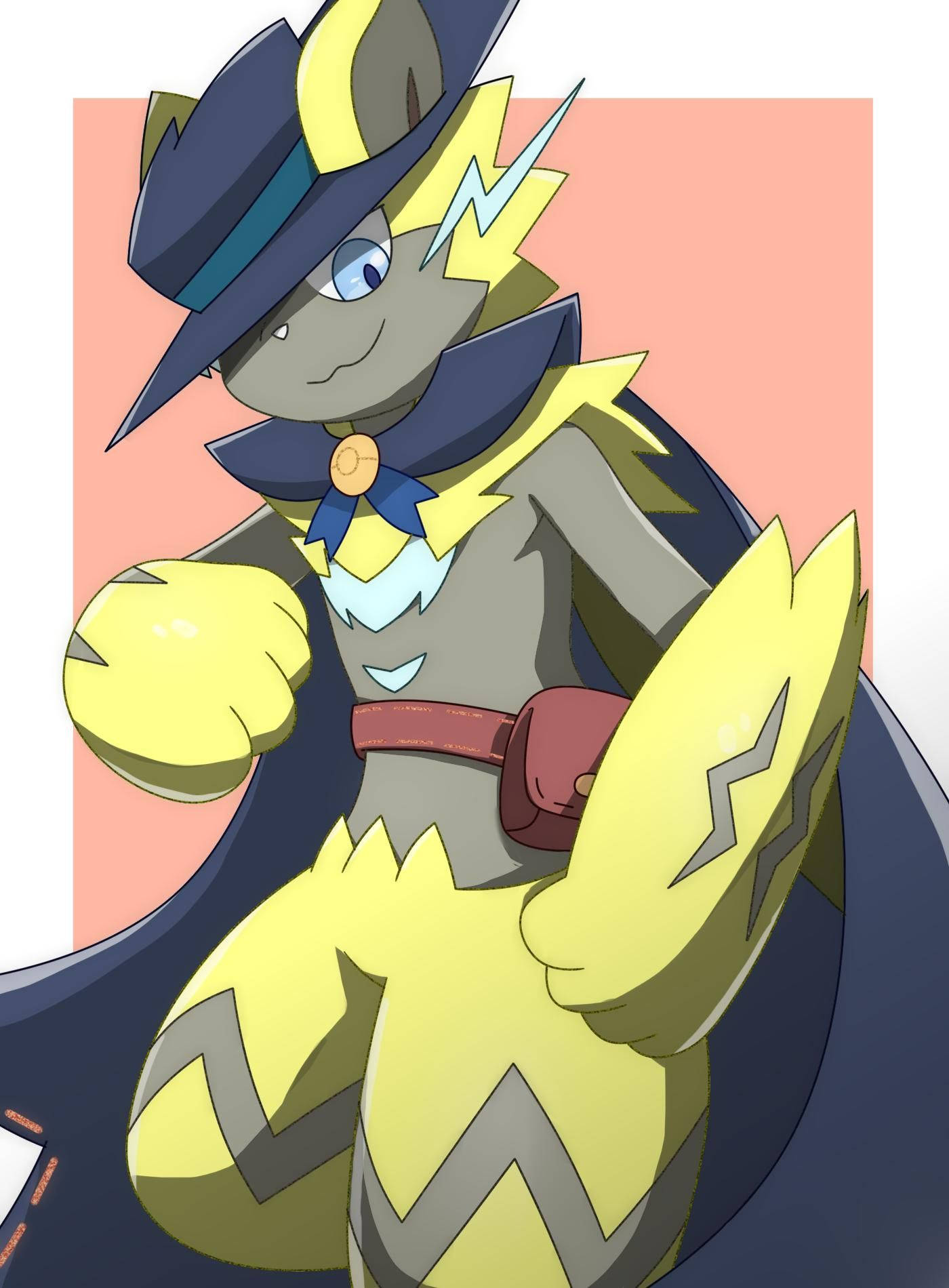 Zeraora Wearing Cape