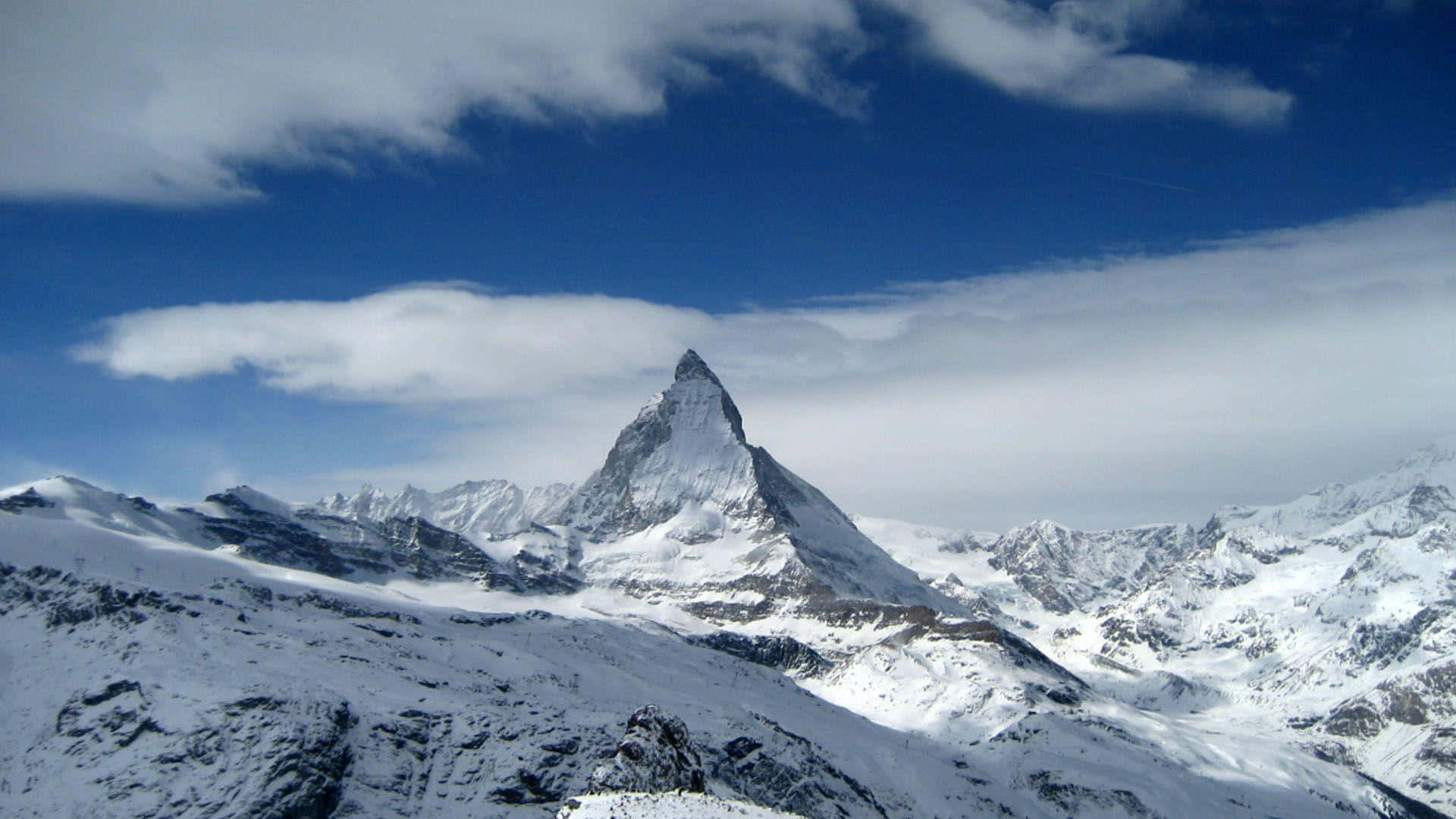 Zermatt Trail View Of The Matterhorn