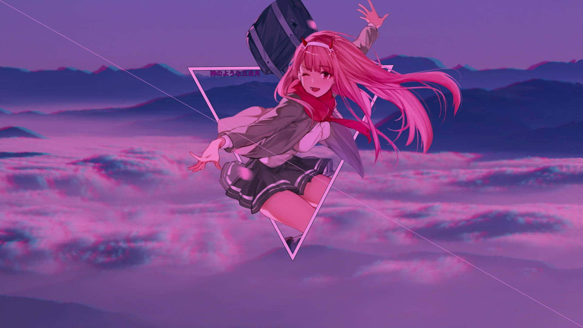 Zero Two Aesthetic Discord Pfp Background