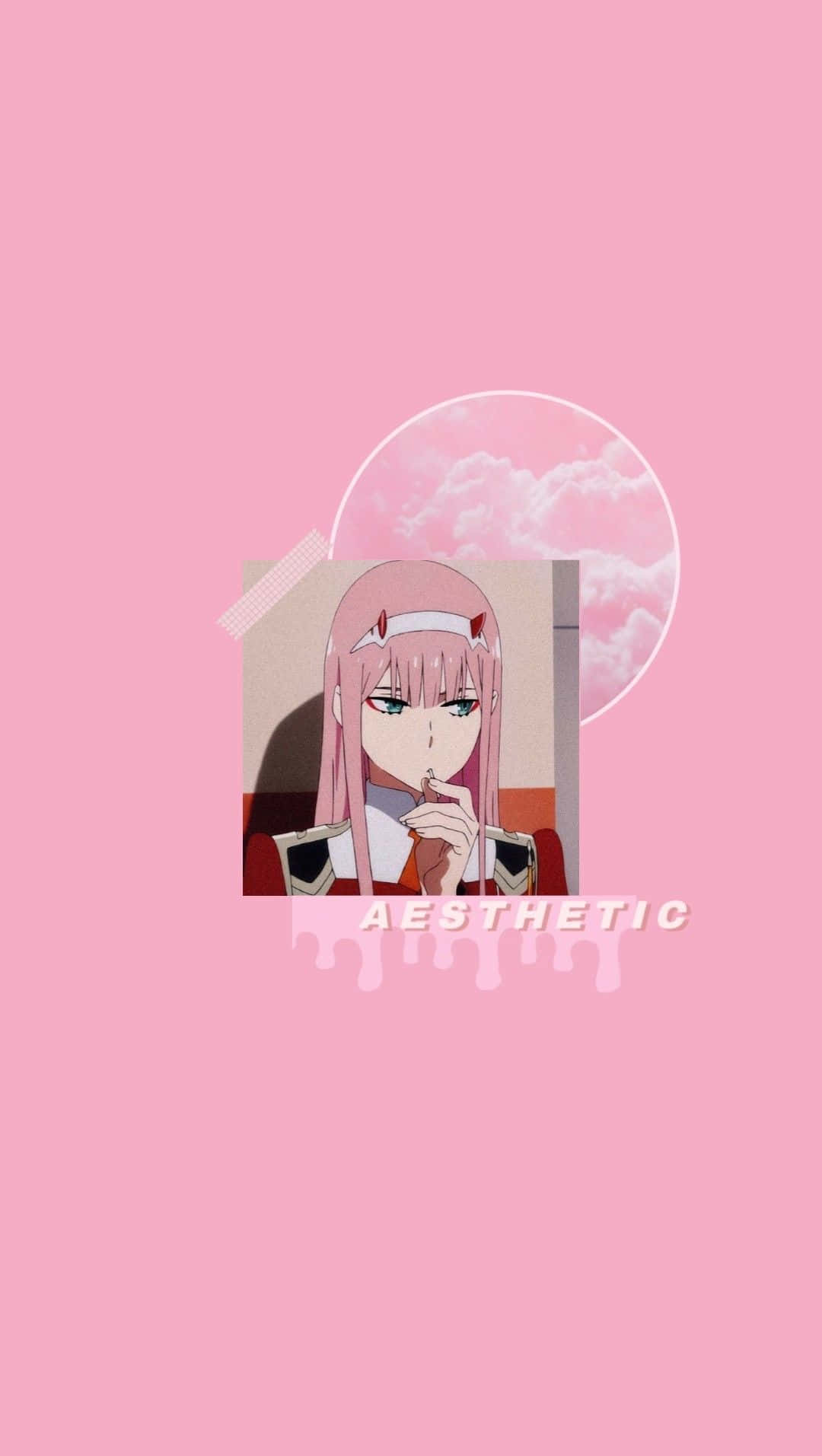 Zero Two In Her Element Background