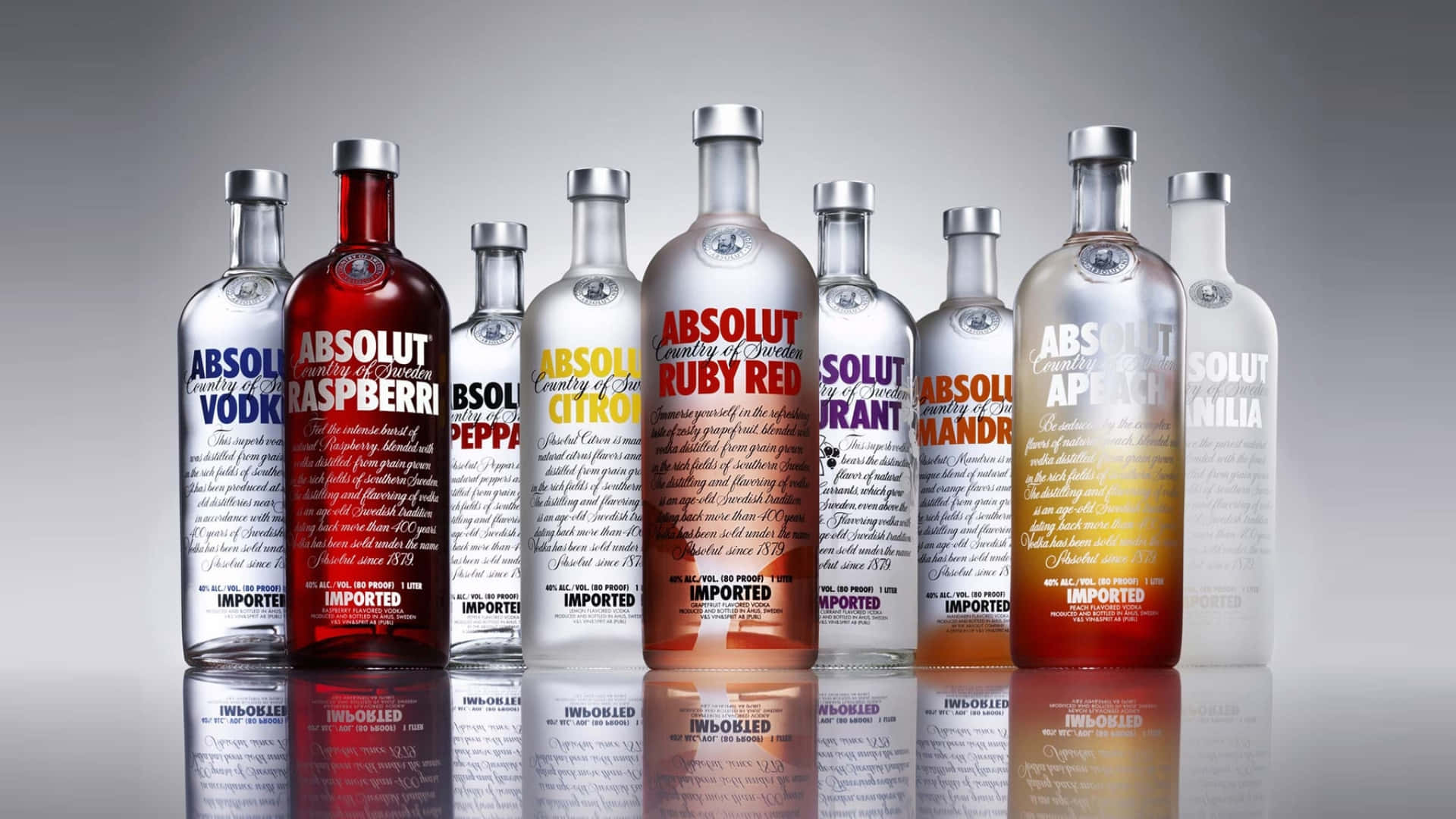 Zesty Alcoholic Beverages Background