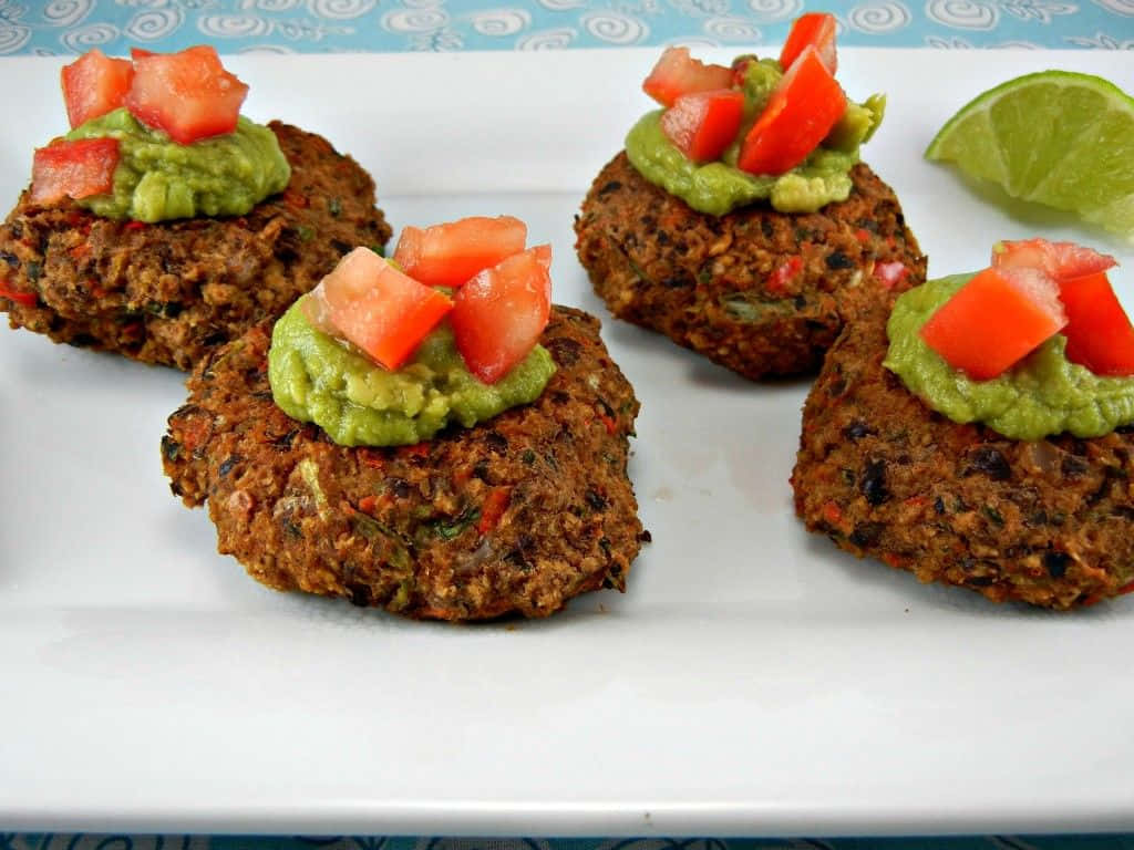 Zesty Chipotle Black Bean Cake