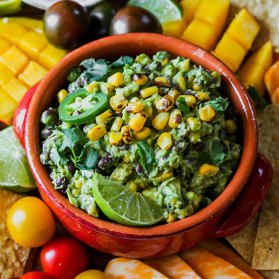 Zesty Guacamole Salad Bowl