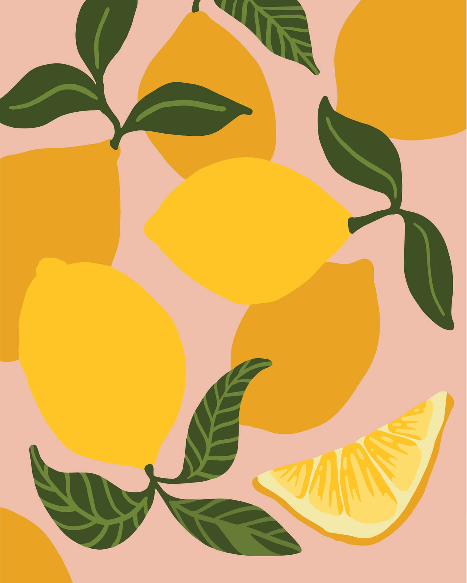 Zesty Lemon Illustration
