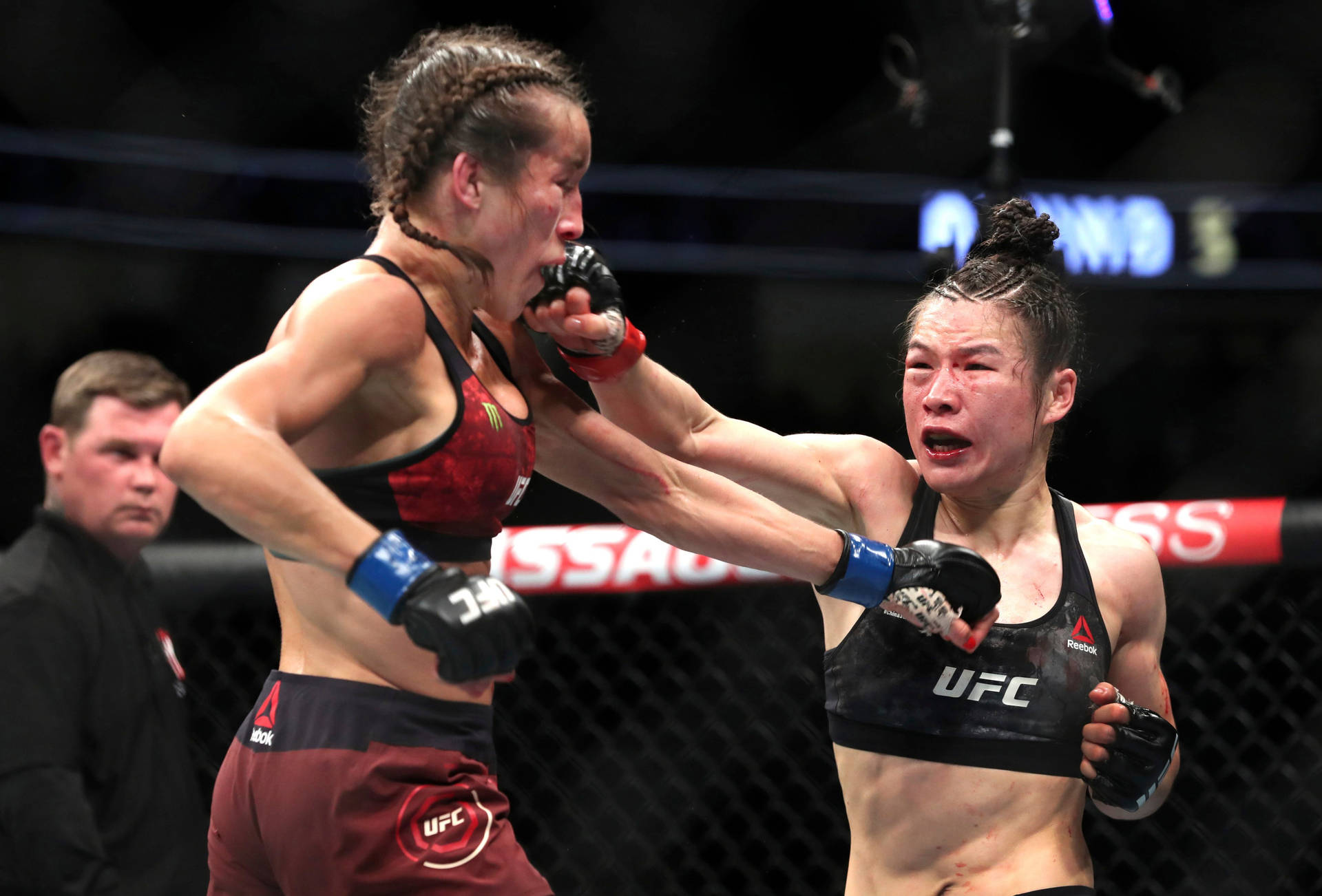 Zhang Weili Vs Joanna Jędrzejczyk Background