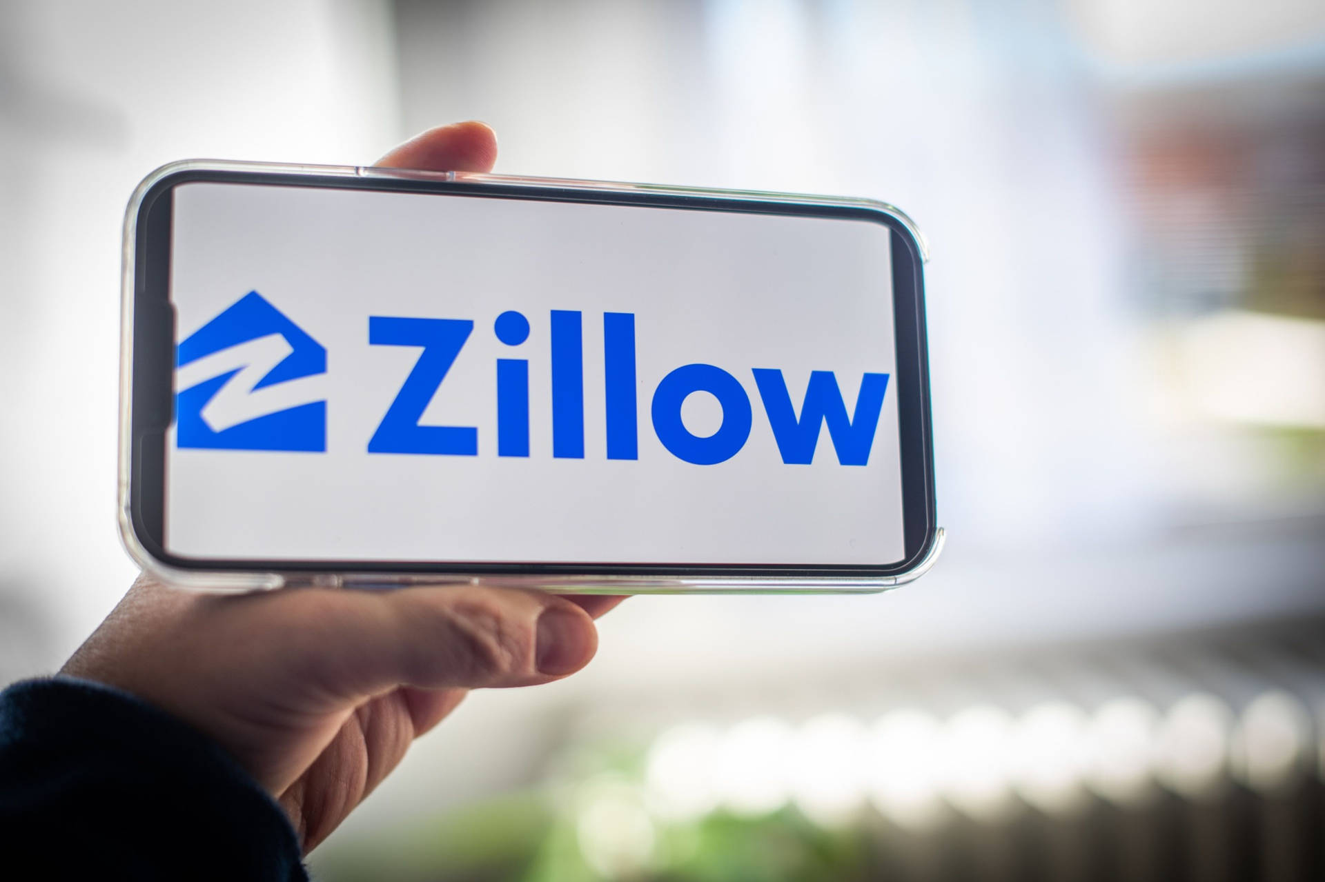 Zillow Logo On Phone