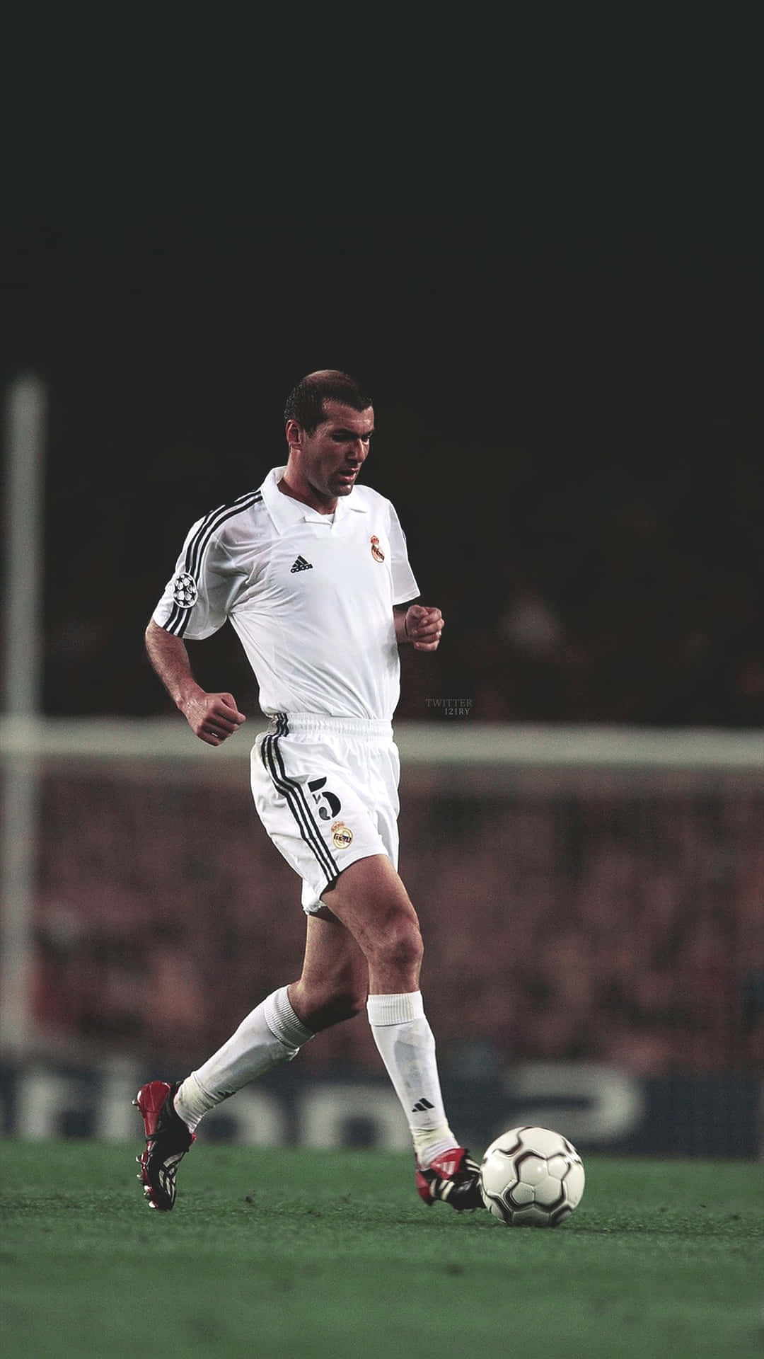 Zinedine Zidane Football Game Photography Background