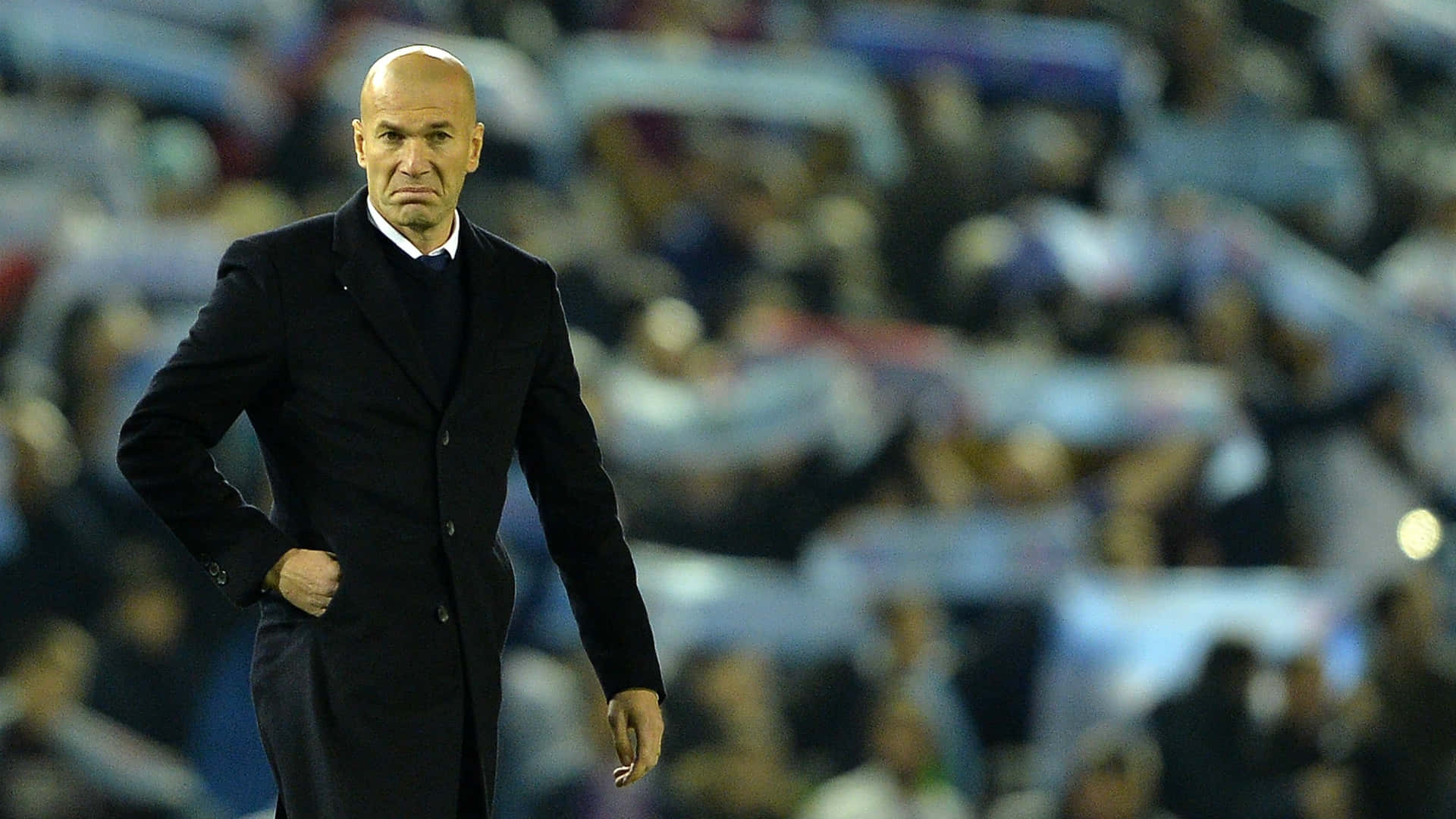 Zinedine Zidane Football Manager Reaction Photography Background