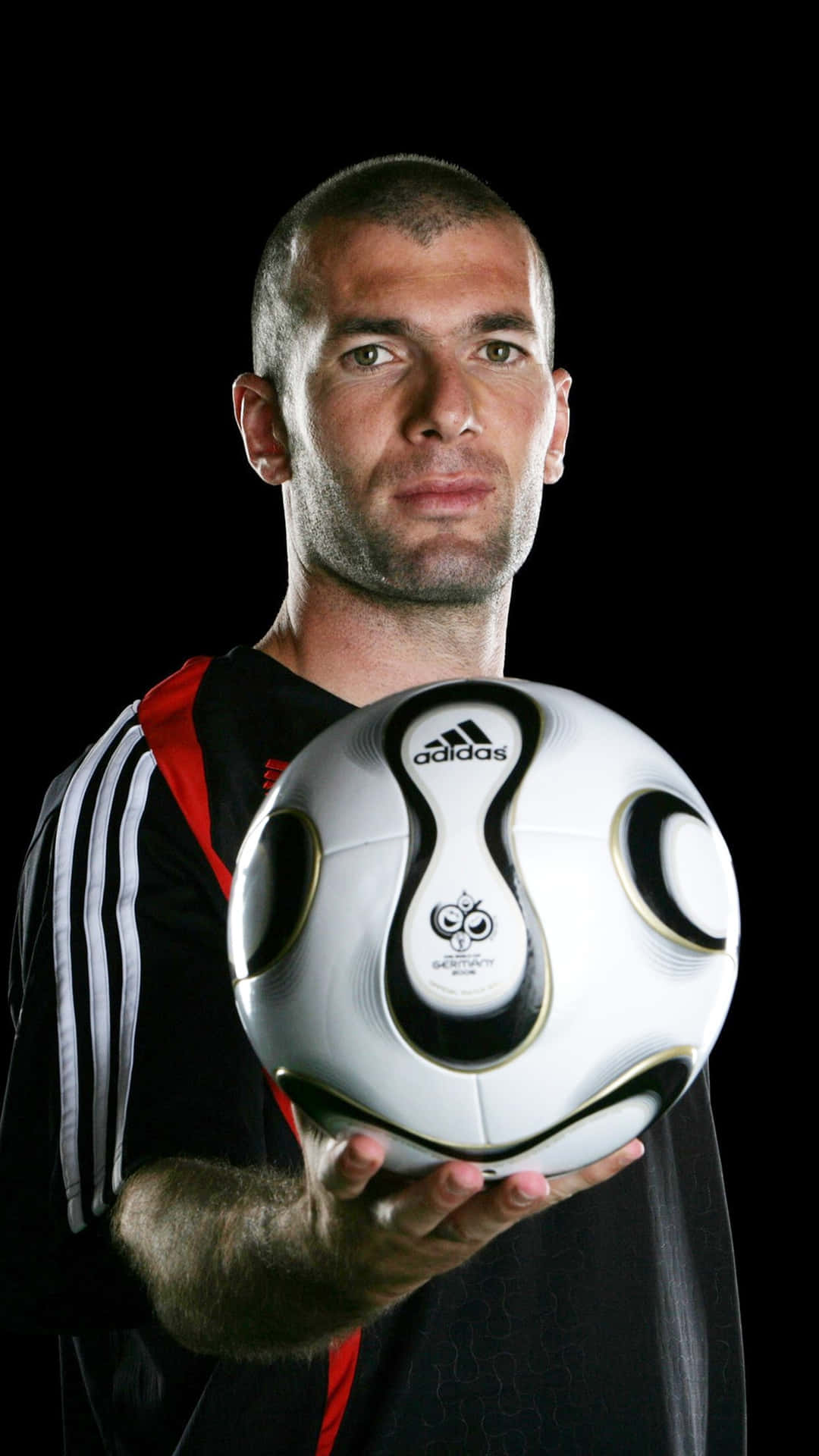 Zinedine Zidane Football Profile Photography Background