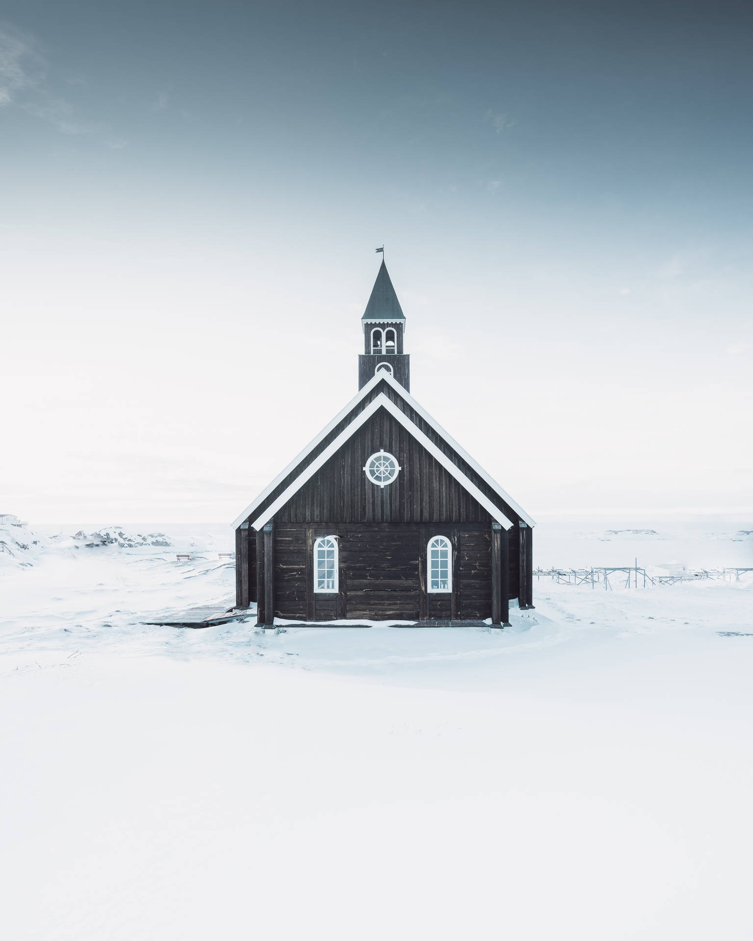 Zion's Church Greenland Background