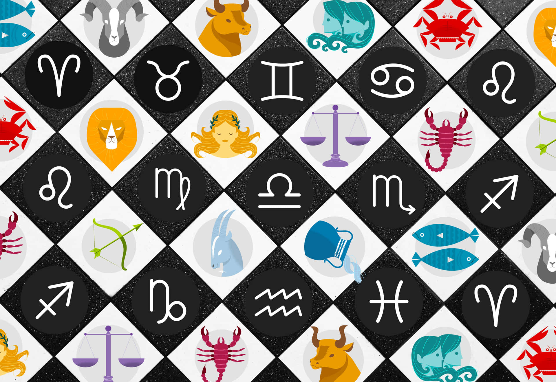 Zodiac Signs Pattern.jpg Background